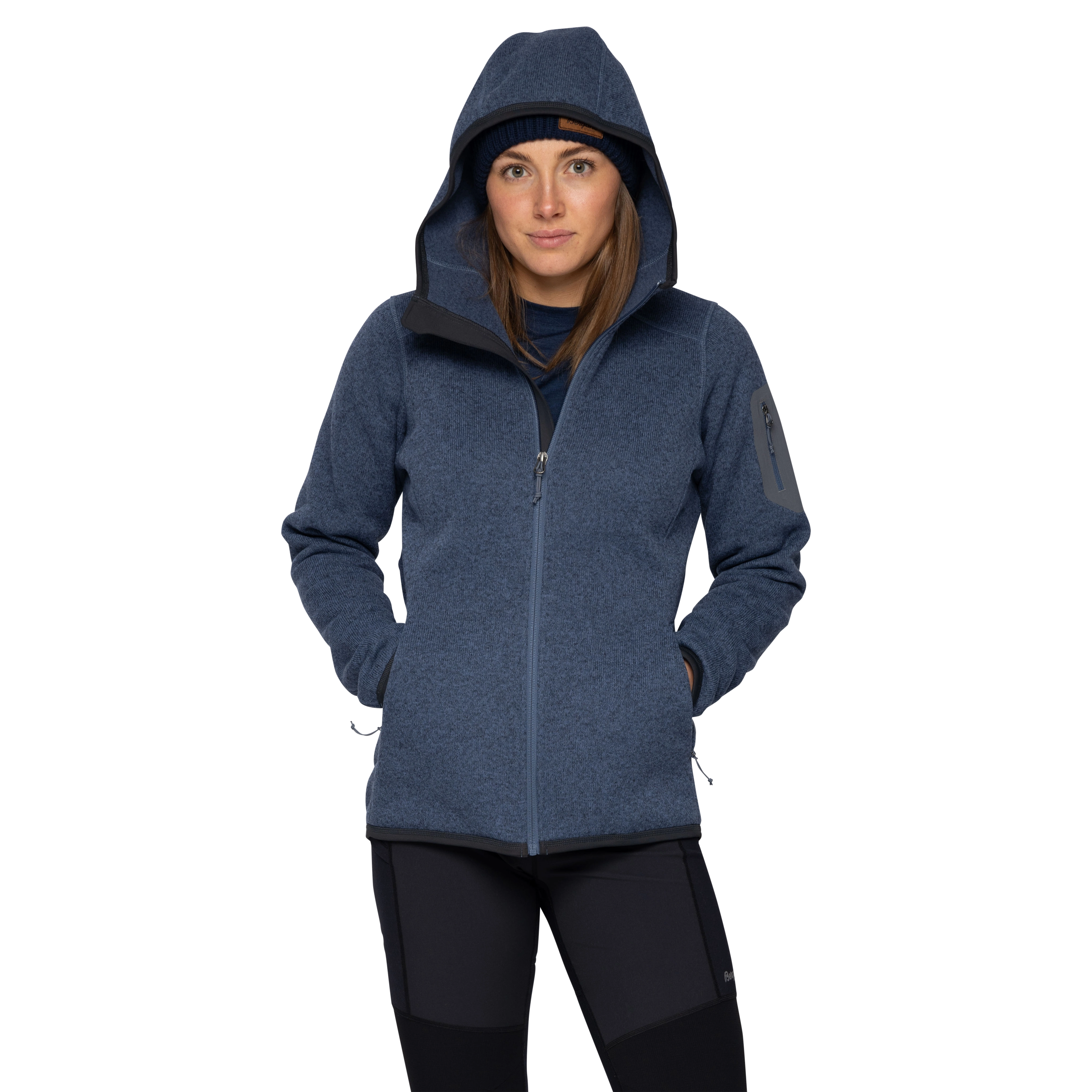 Kamphaug Knitted W Hoodie