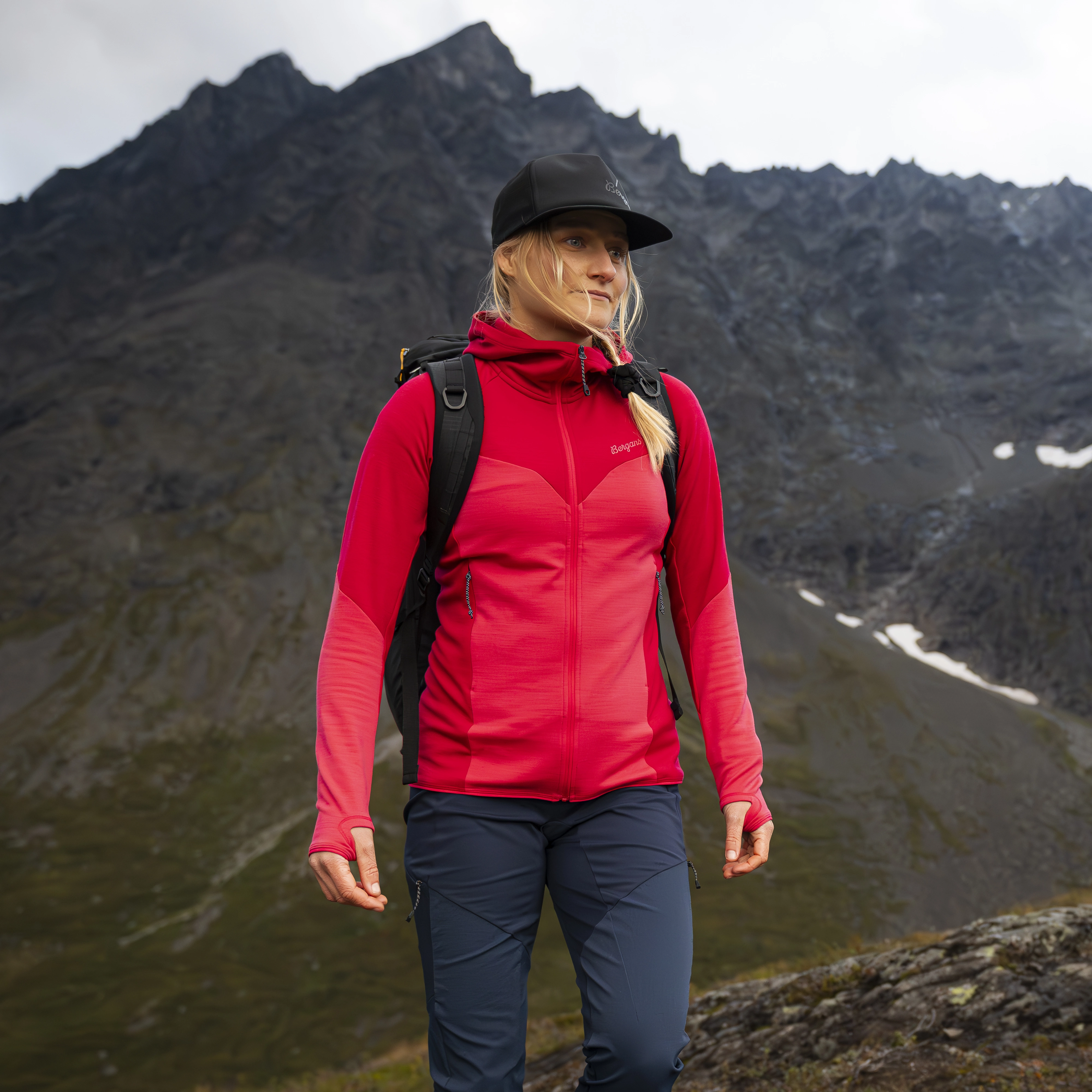 Tind Merino Hood Jacket Women