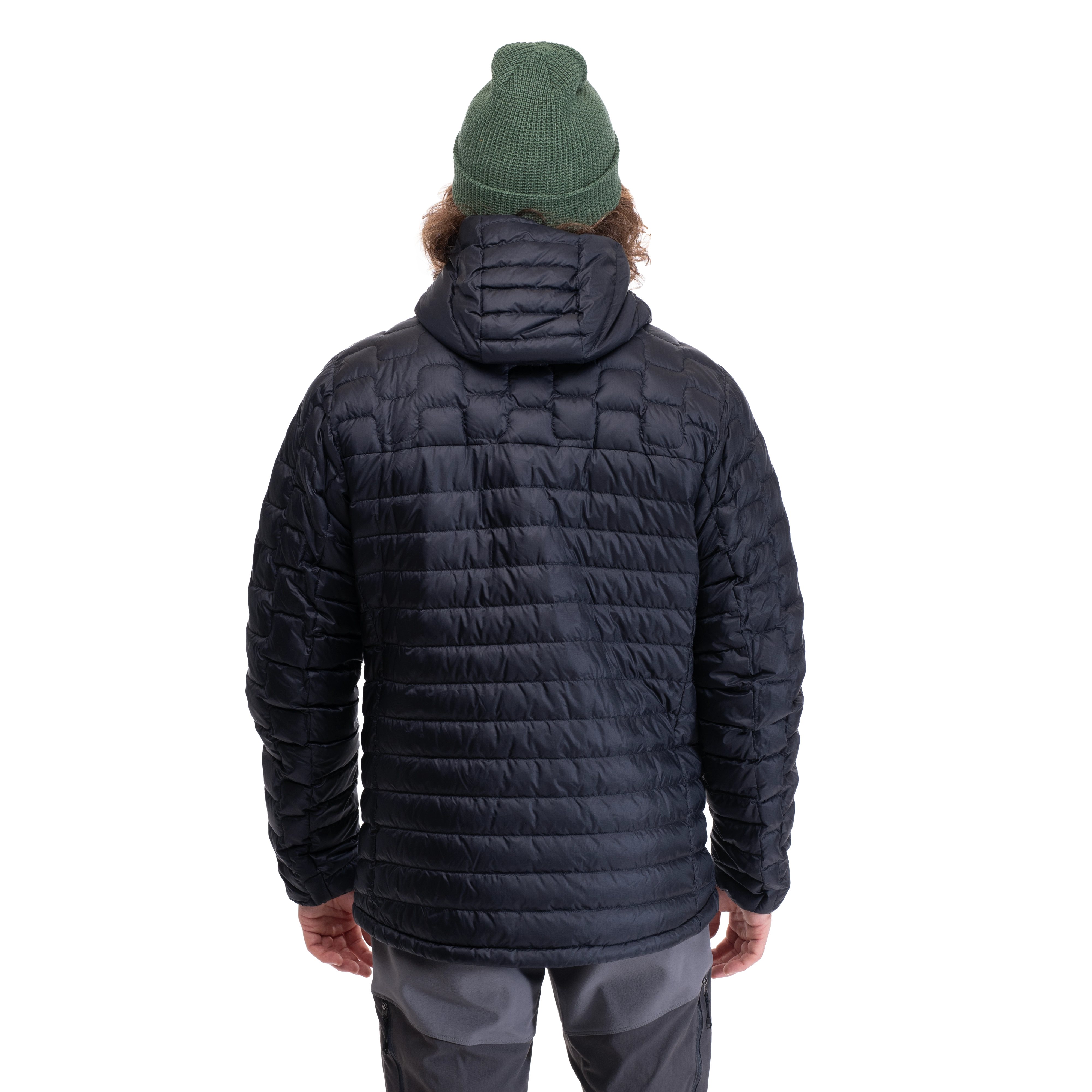 Magma Light Down Jacket w/Hood Men