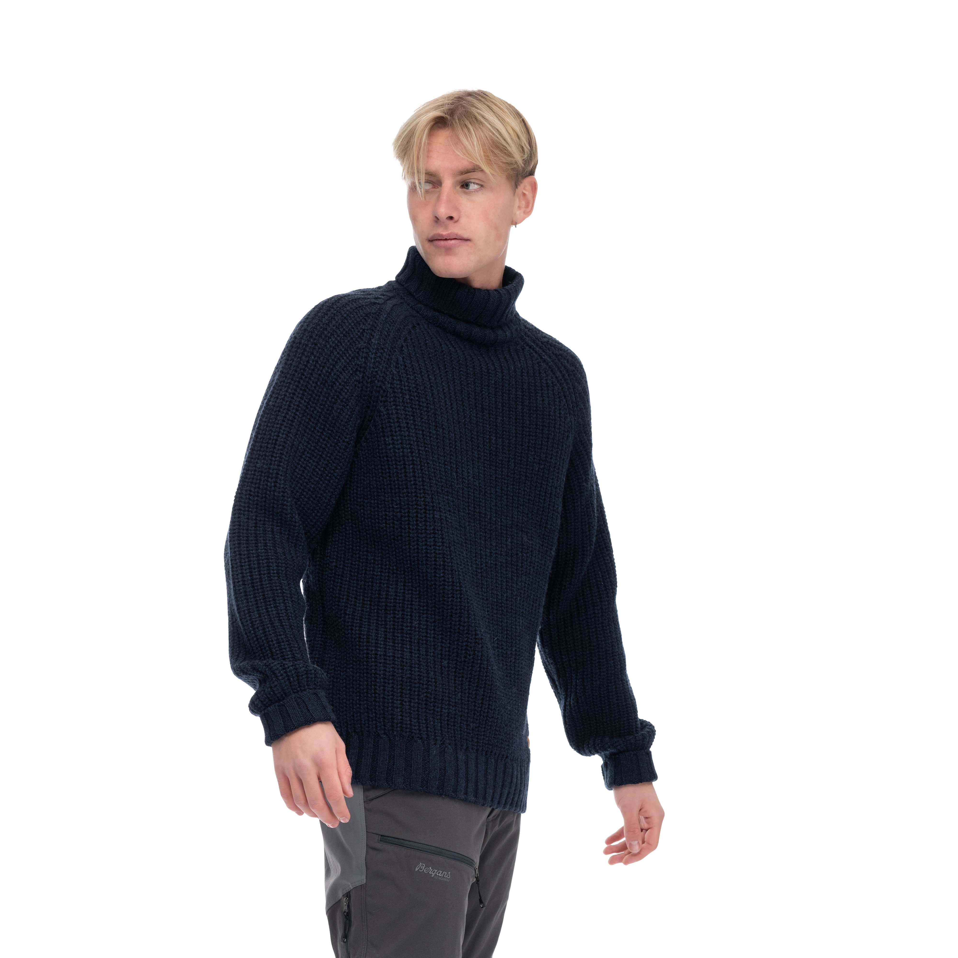Nordmarka Merino High Neck Jumper Men