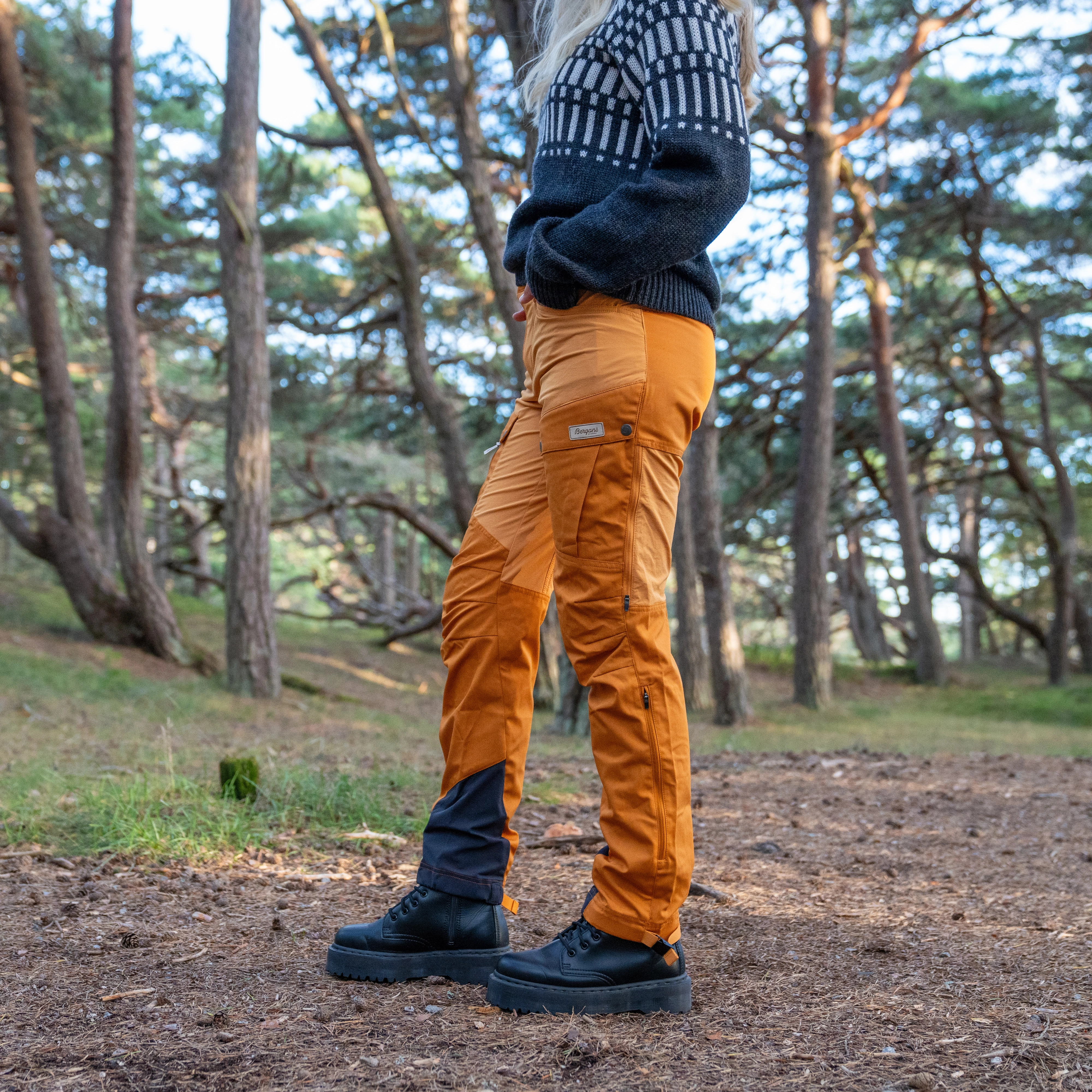 Inner:Pure Merino Half Zip Women