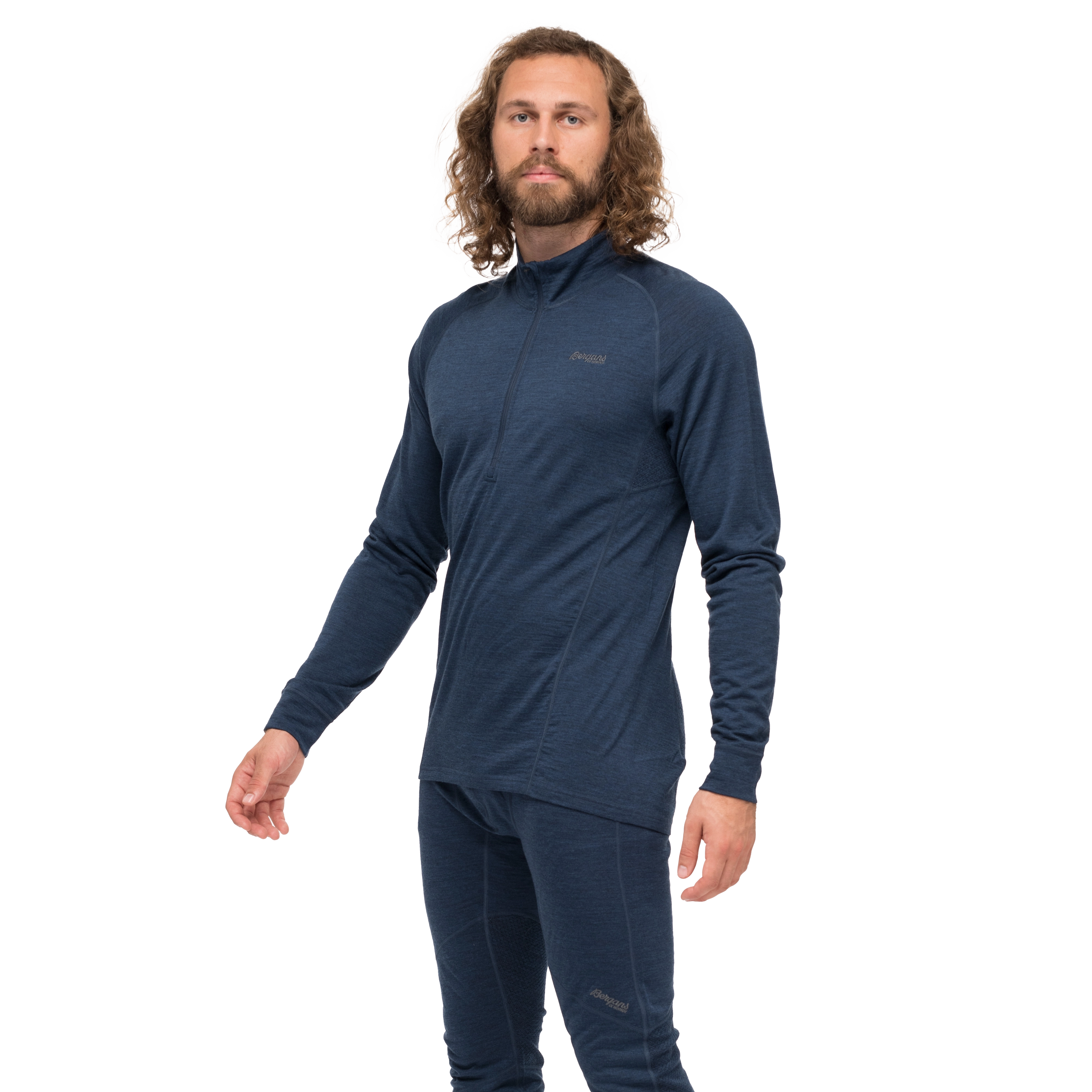 Inner:Pure Merino Half Zip Men