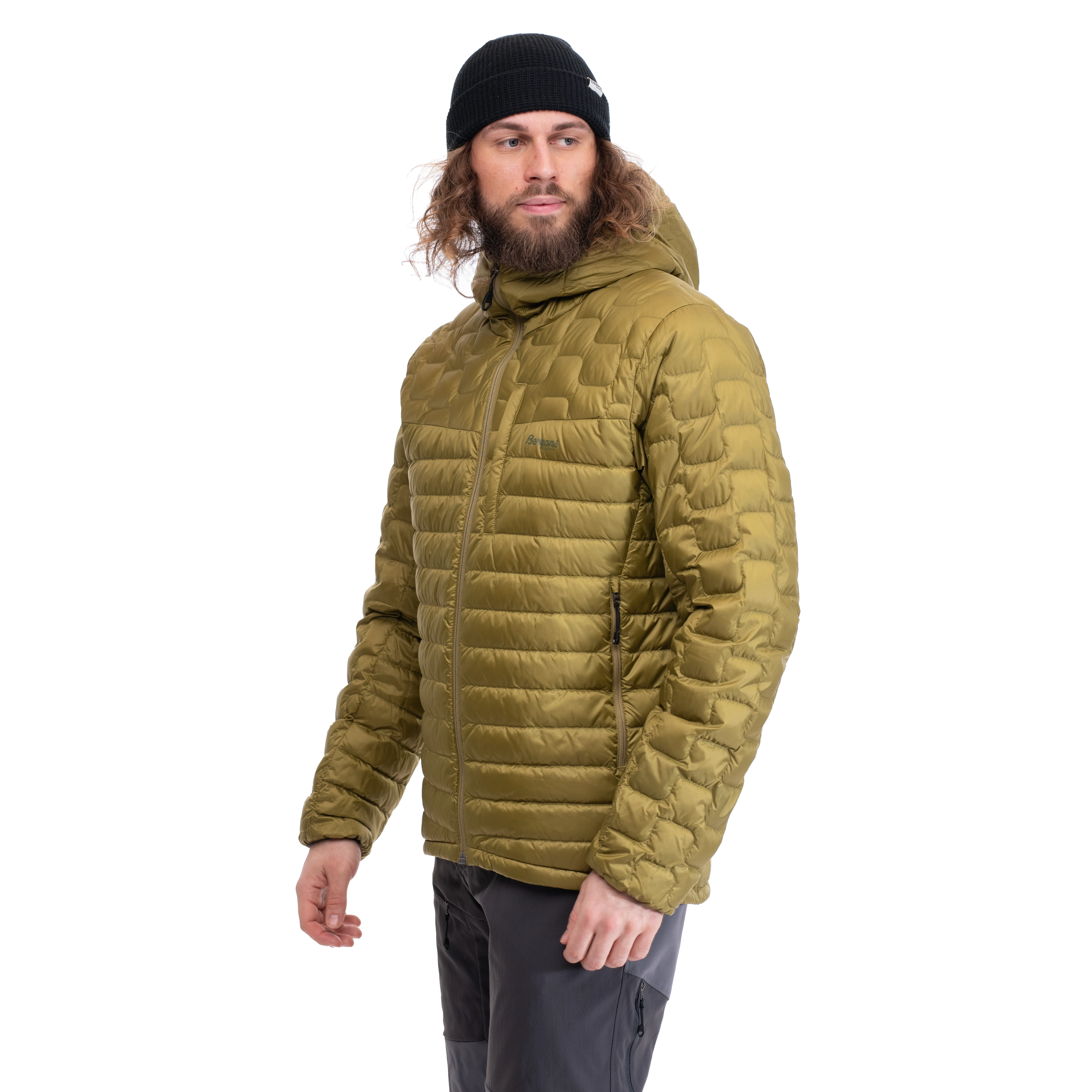Magma Light Down Jacket w/Hood Men