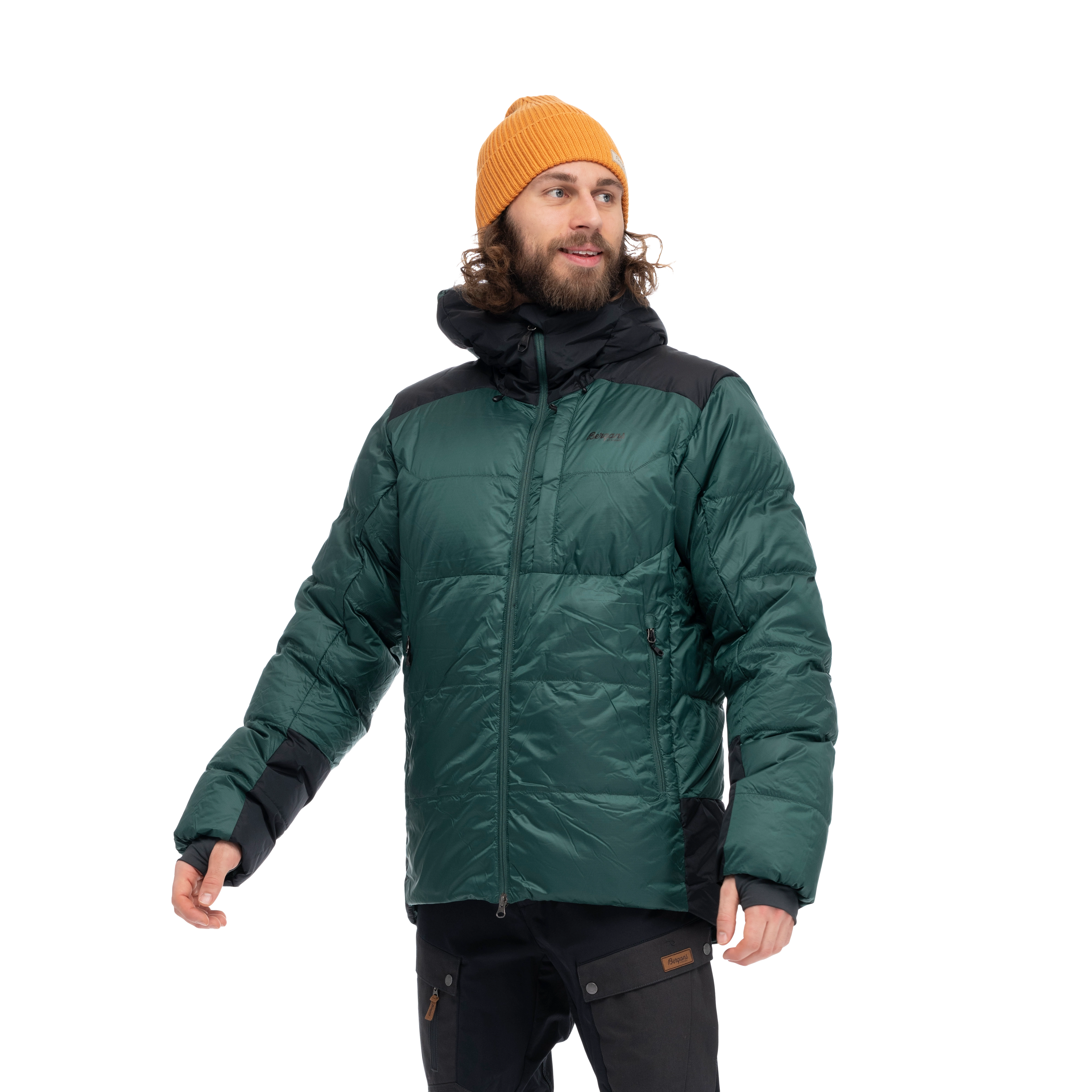 Magma Warm Down Jacket w/Hood Men