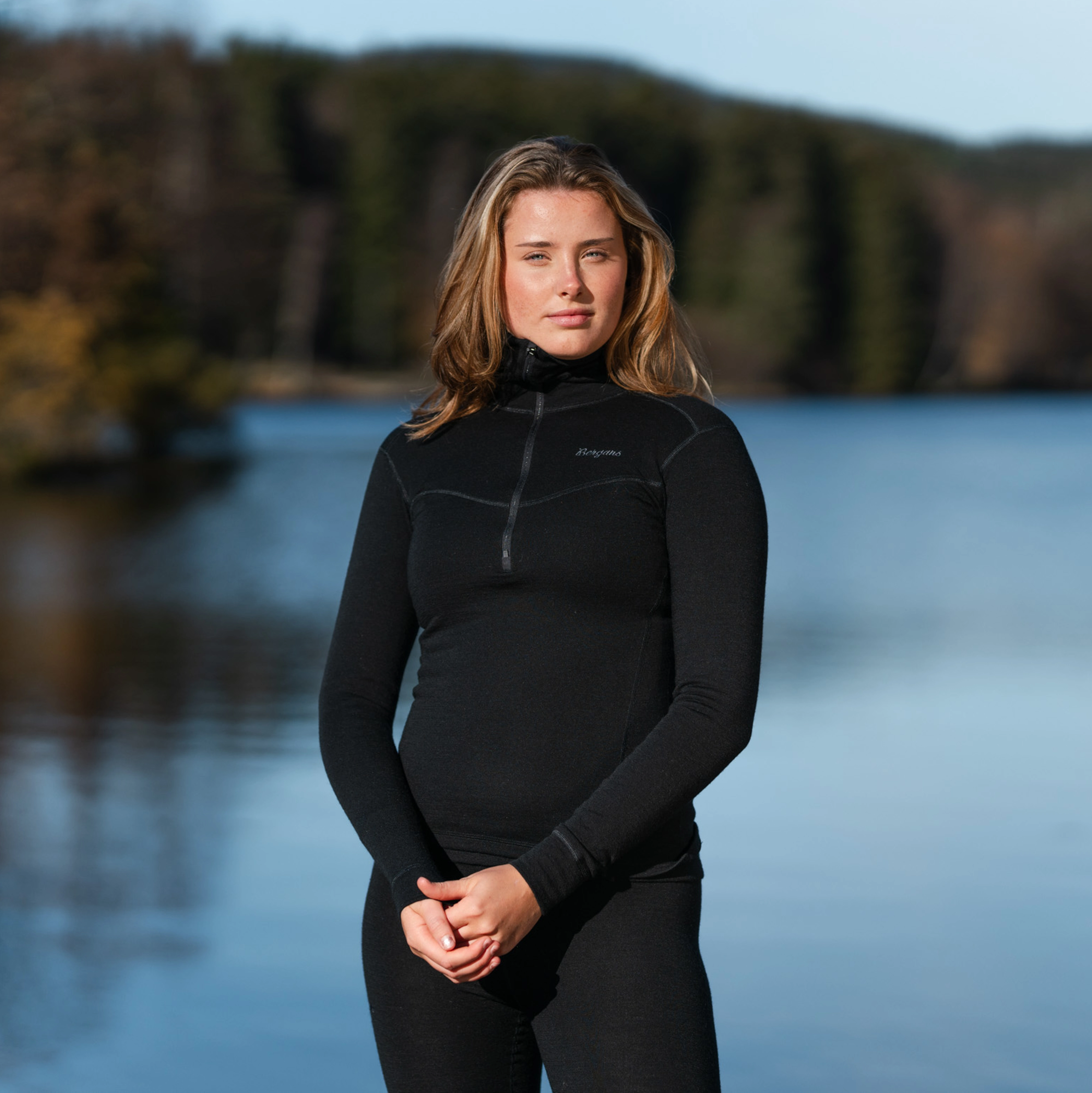 Inner:Dual Merino Half Zip Women
