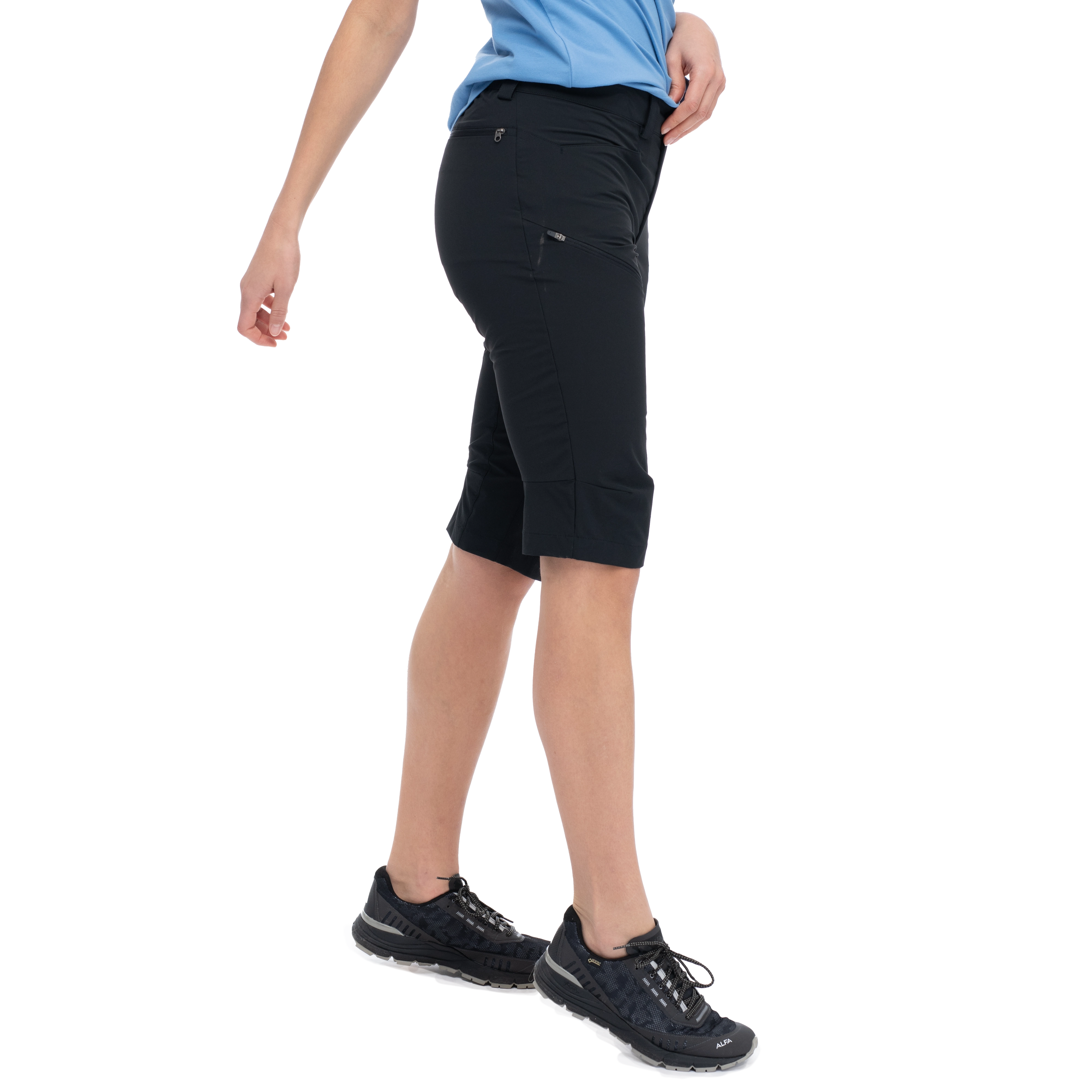 Vandre Light Softshell Long Shorts Women