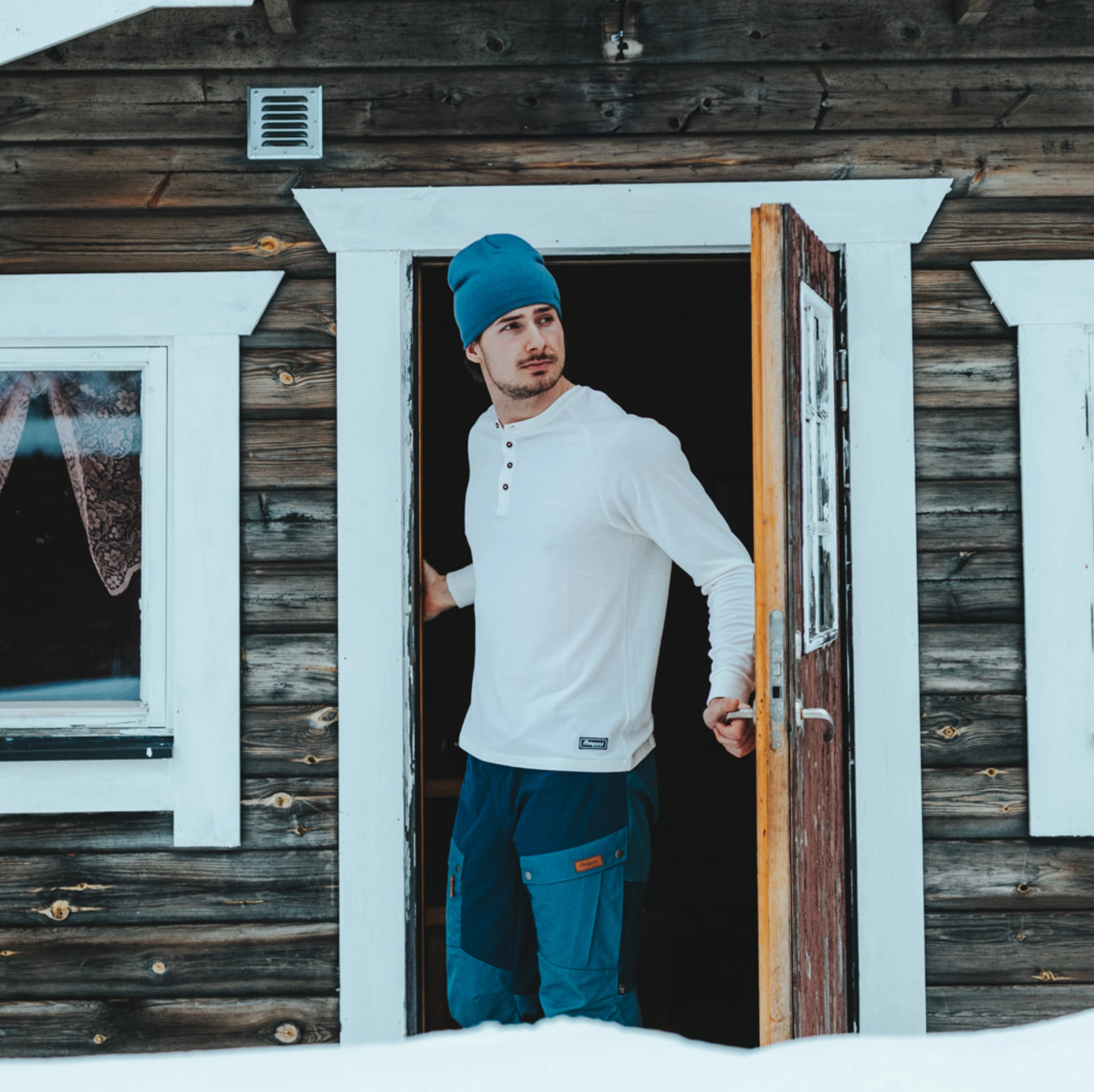 Lysebu Wool Henley Men