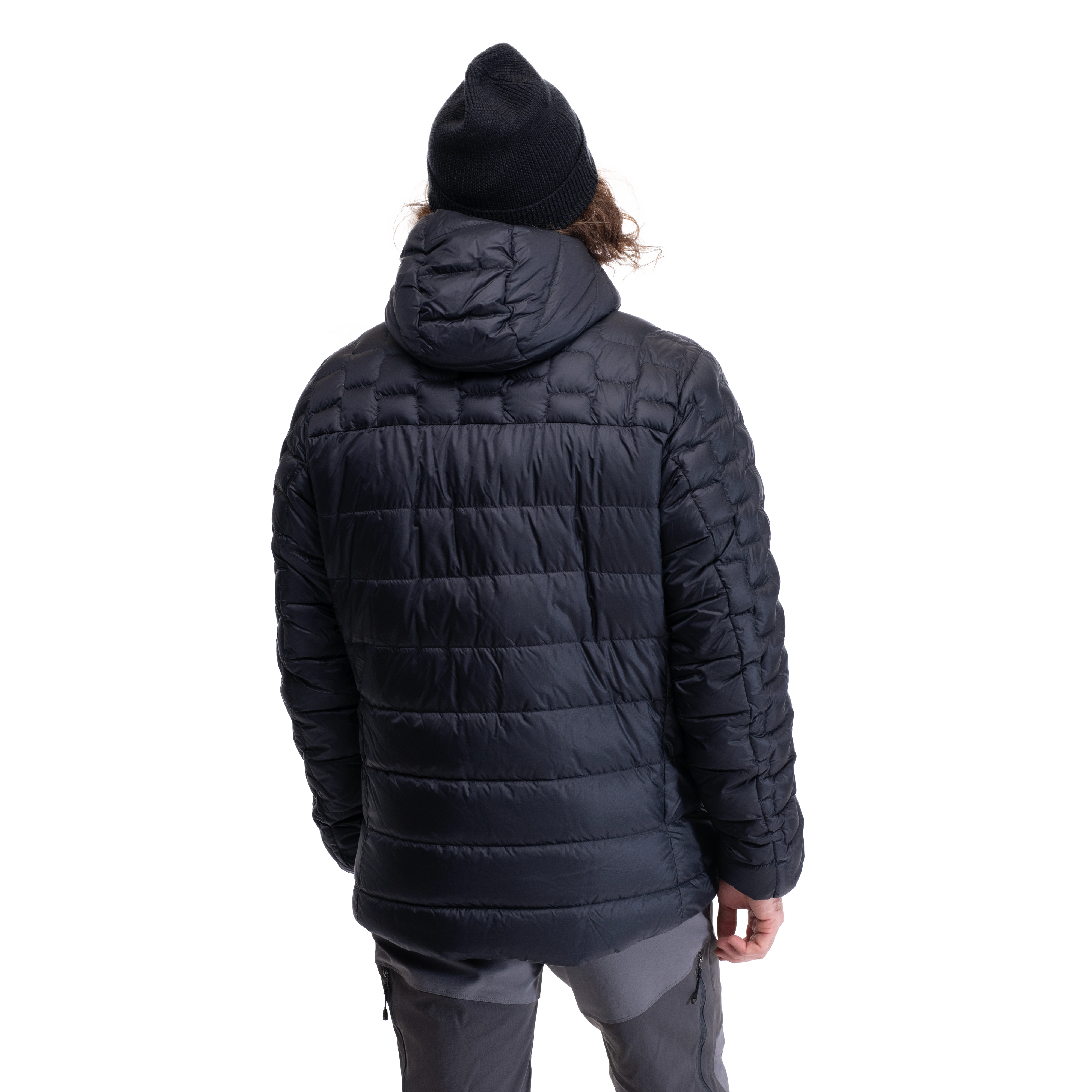 Magma Medium Down Jacket w/Hood Men