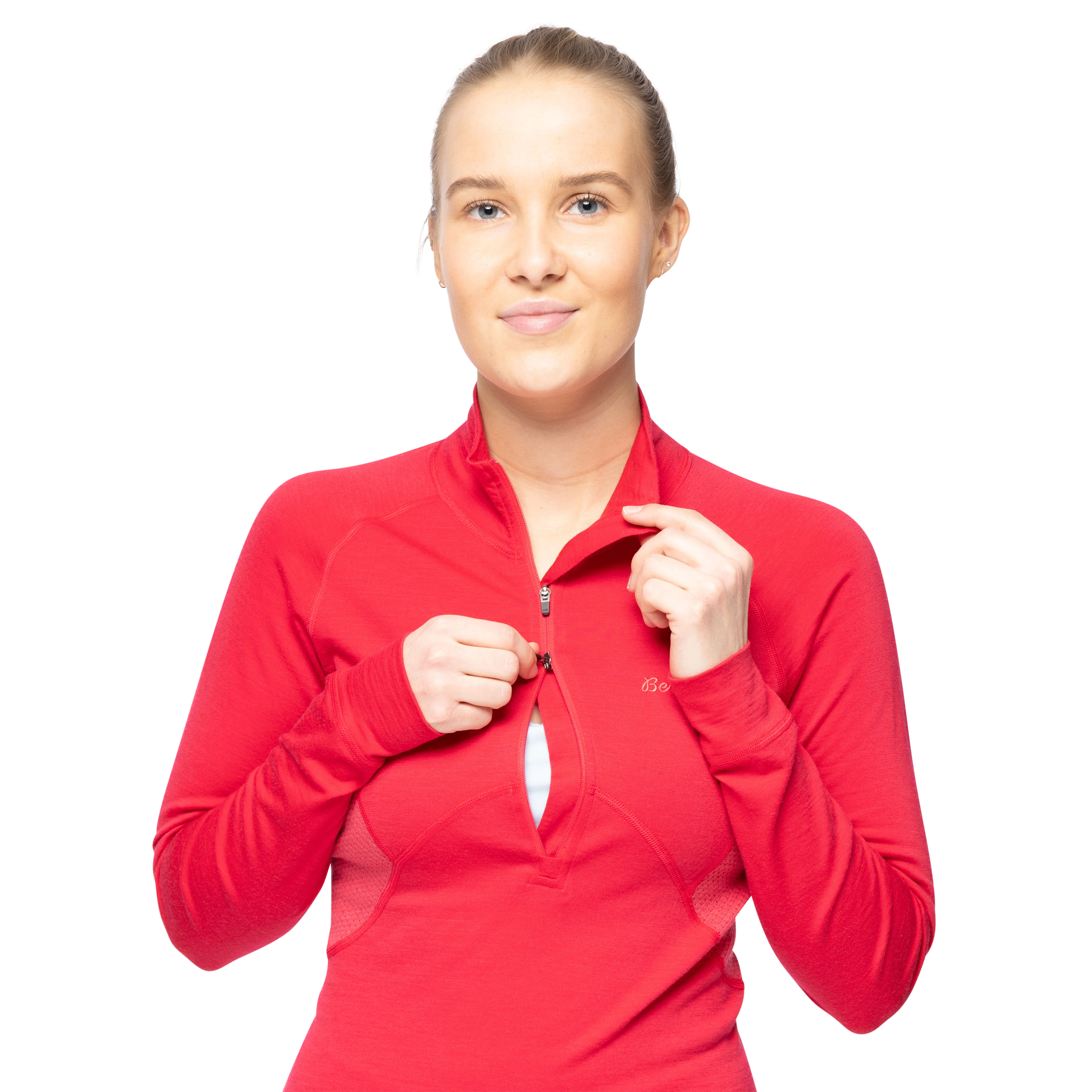 Inner:Pure Merino Half Zip Women