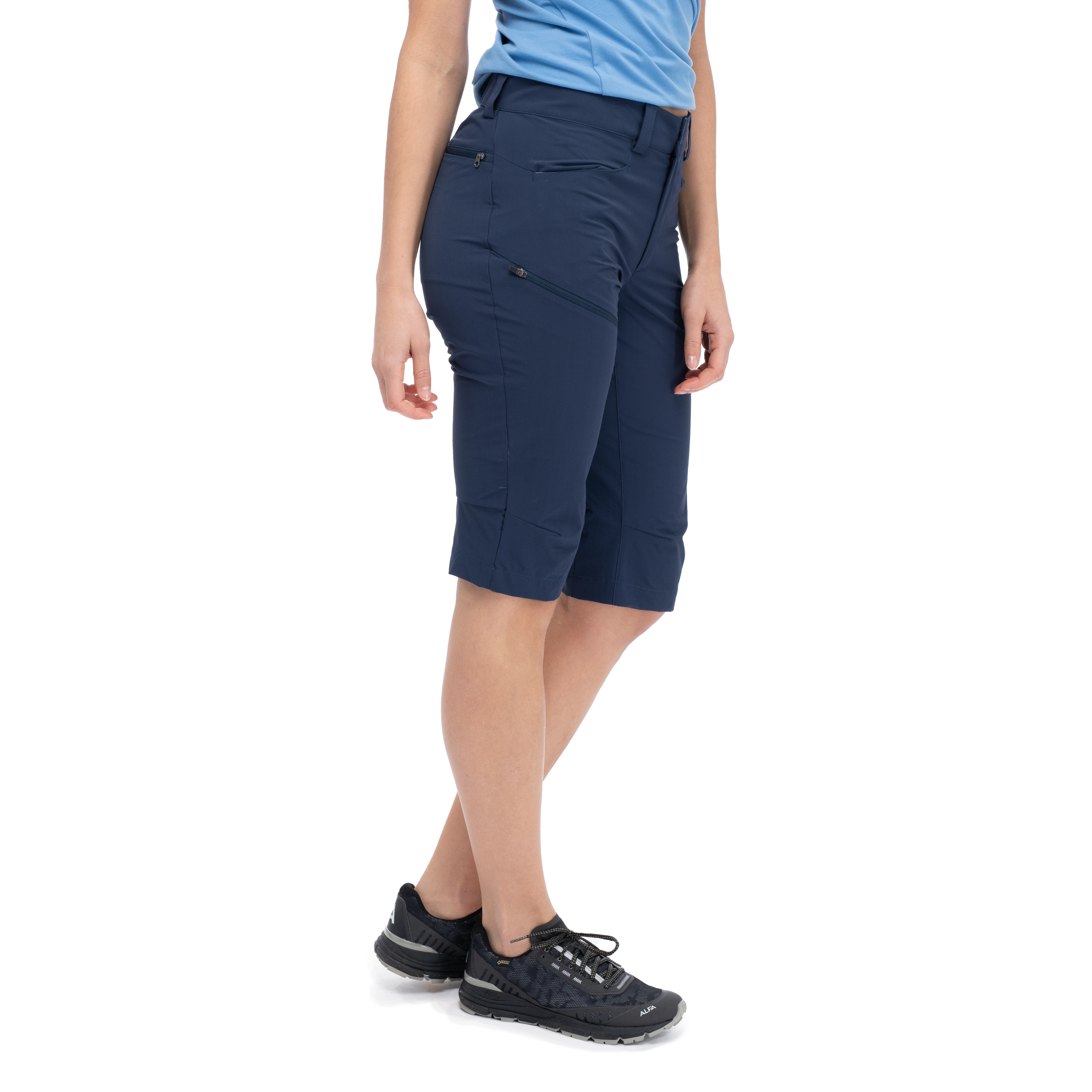 Vandre Light Softshell Long Shorts Women