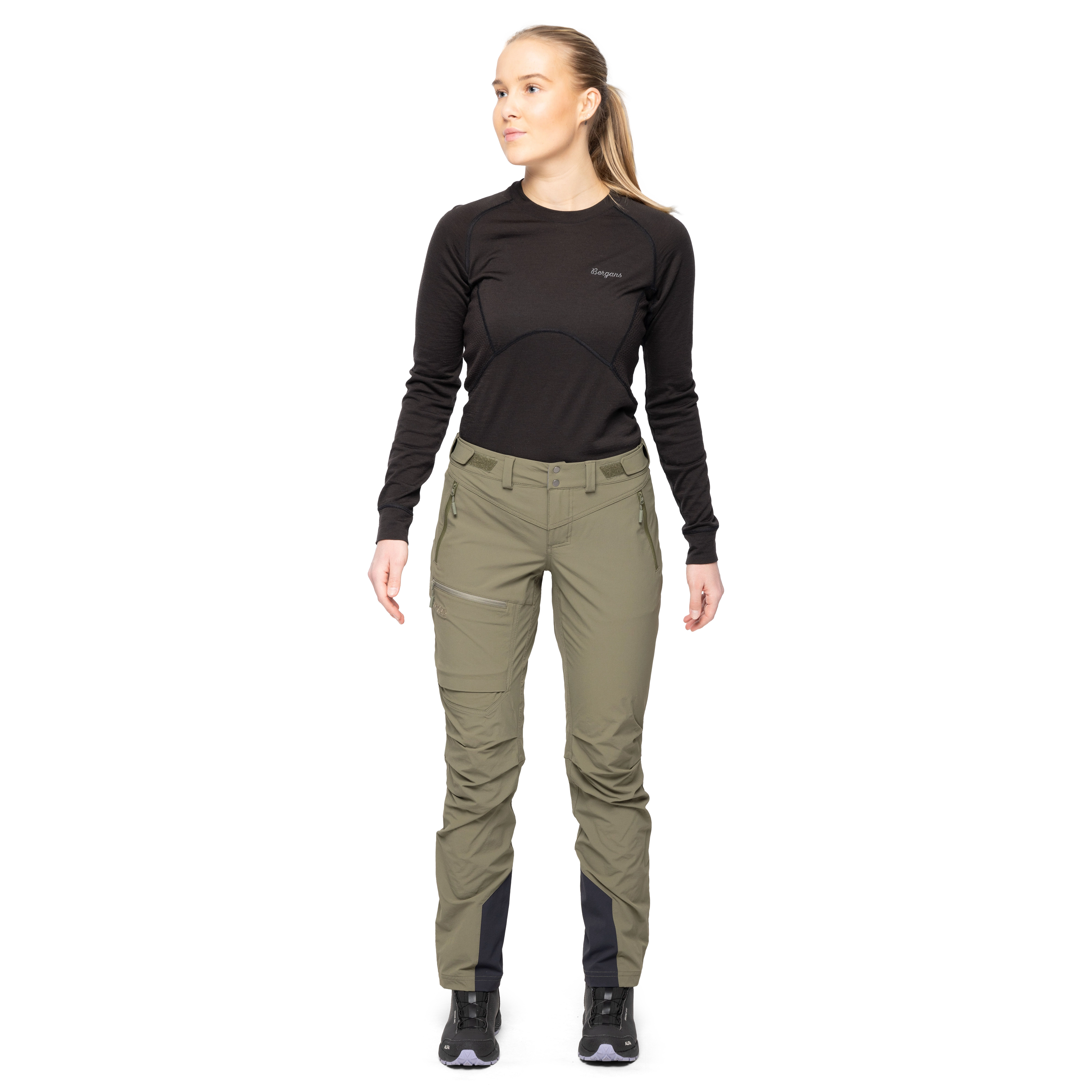 Inner:Pure Merino Half Zip Women