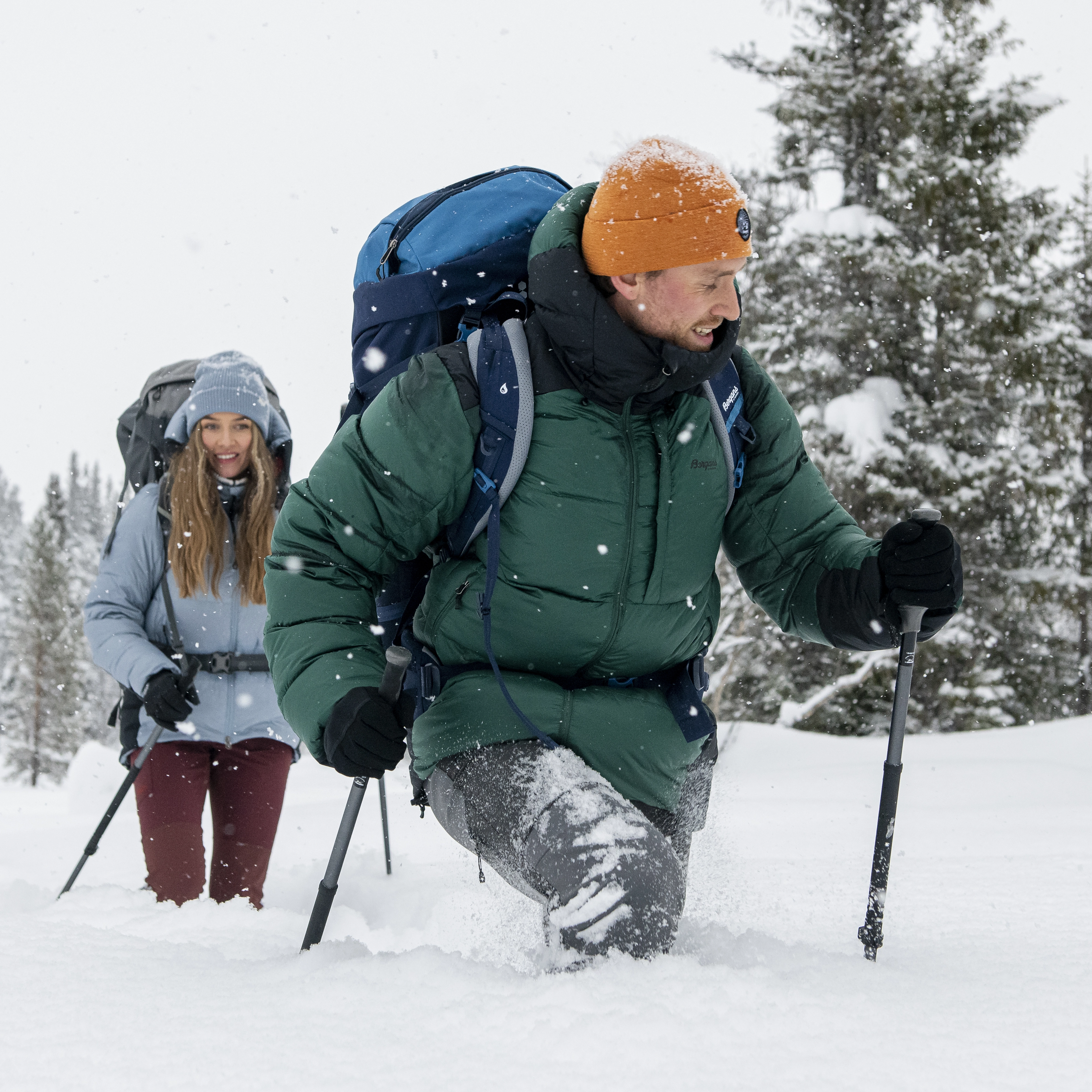 Magma Warm Down Jacket w/Hood Men