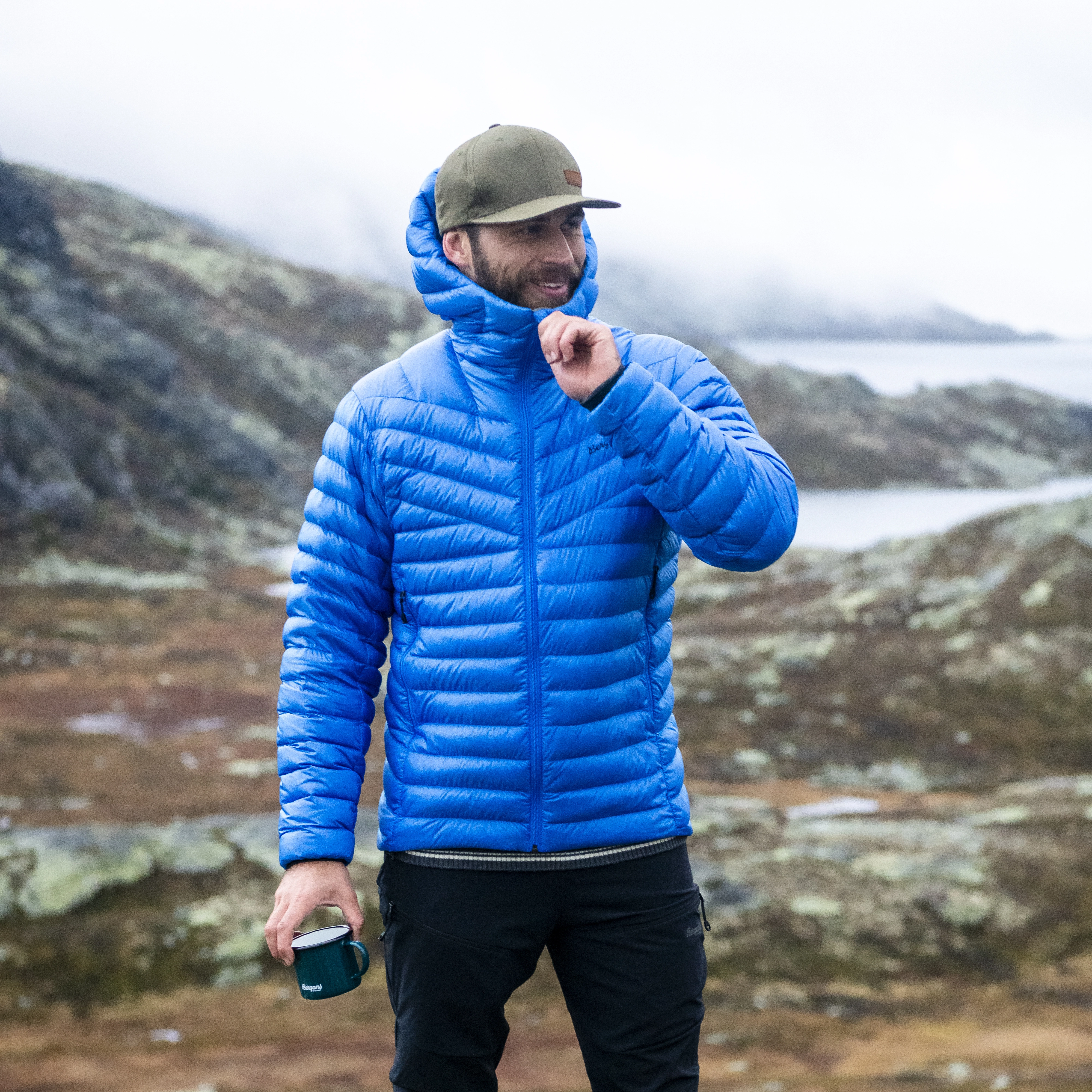 Rabot Light Down Jacket Hood Men