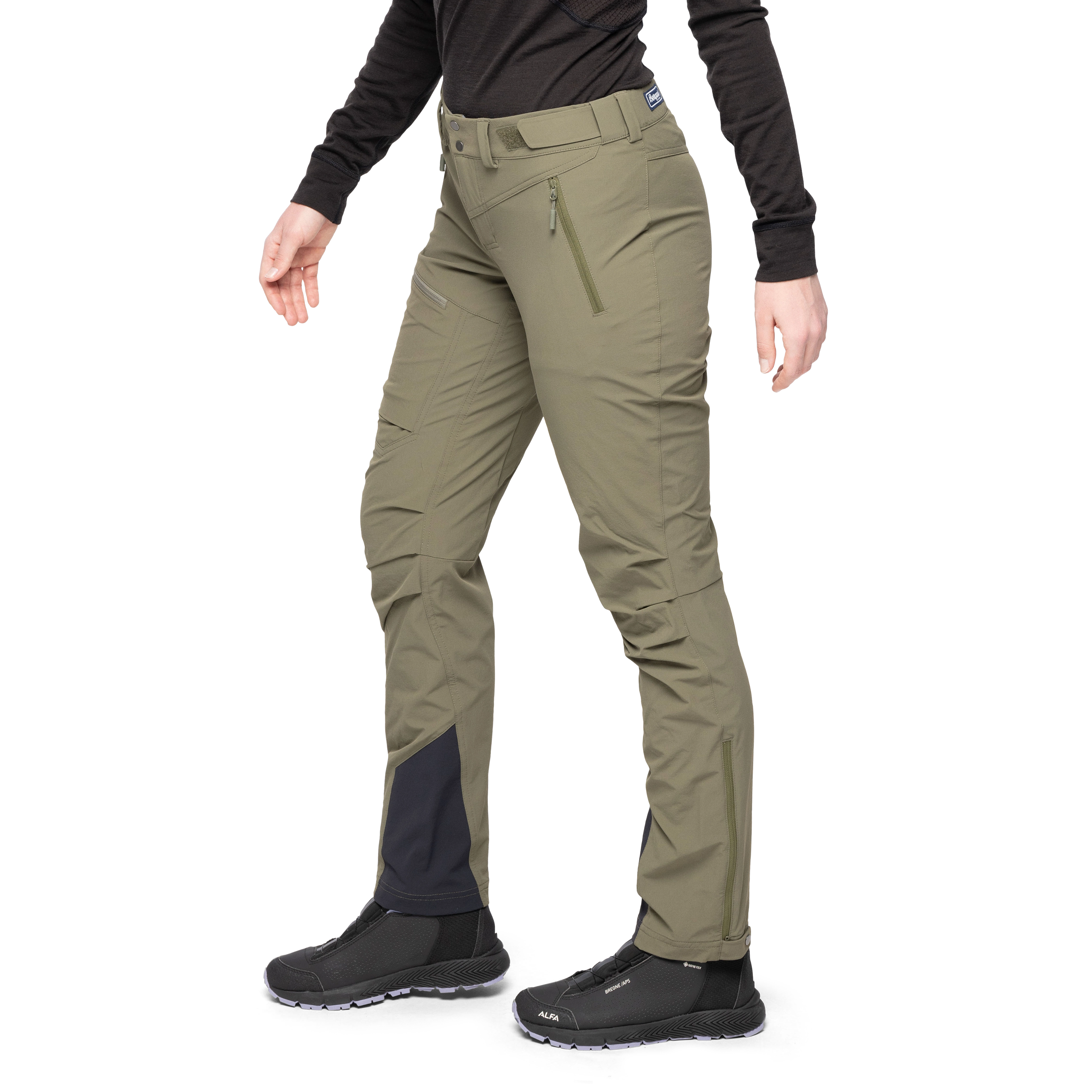 Inner:Pure Merino Half Zip Women