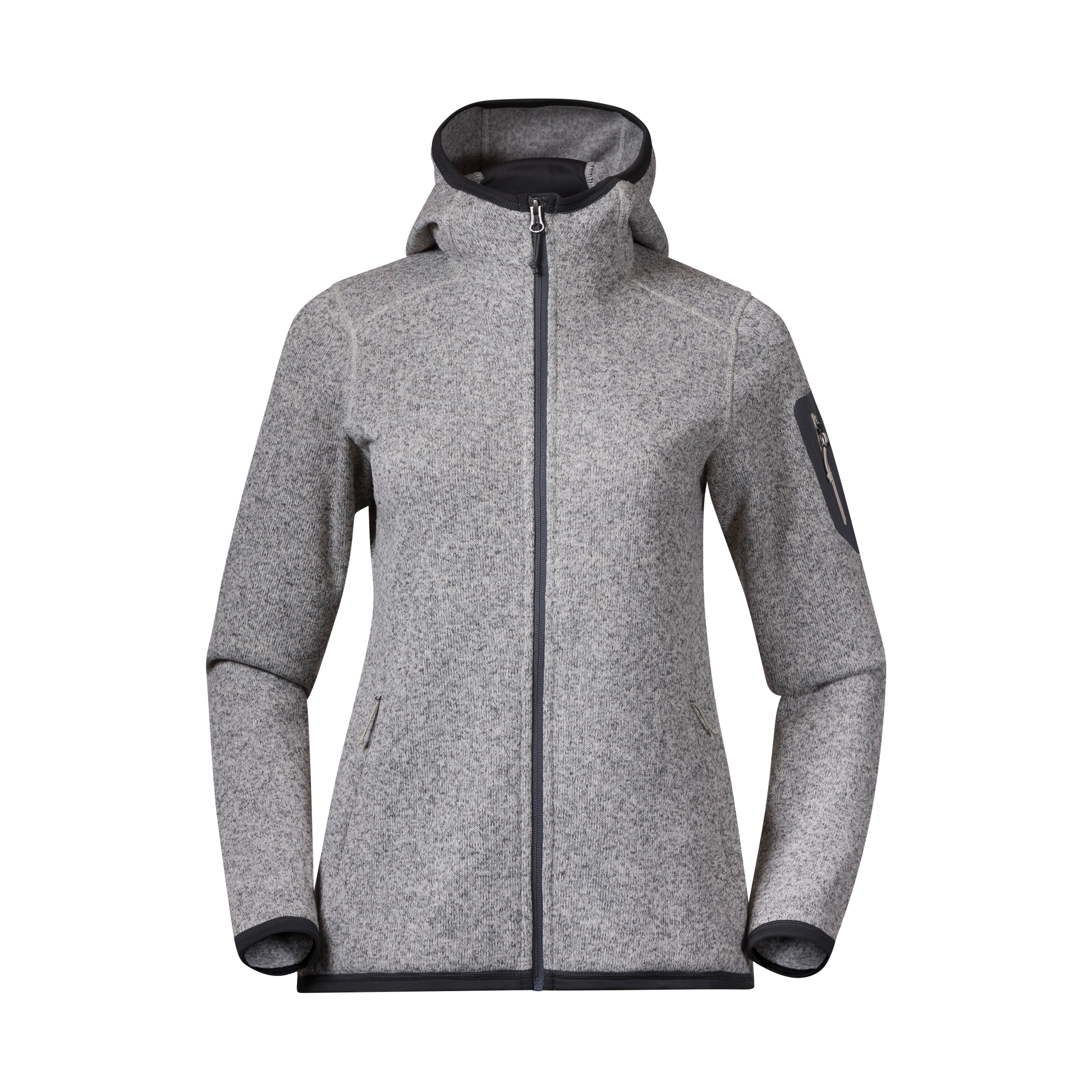 Kamphaug Knitted W Hoodie