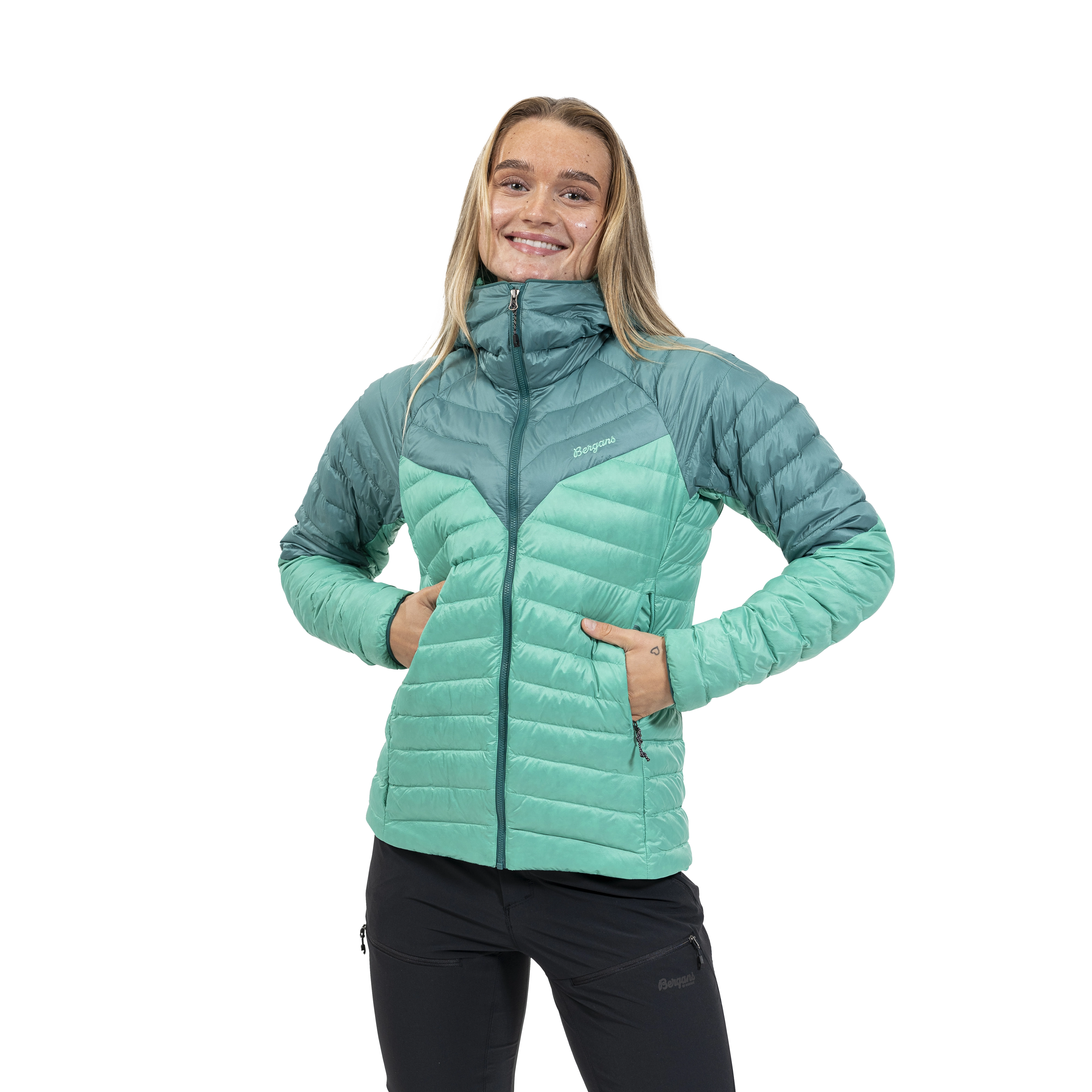 Tind Light Down Jacket Hood Women