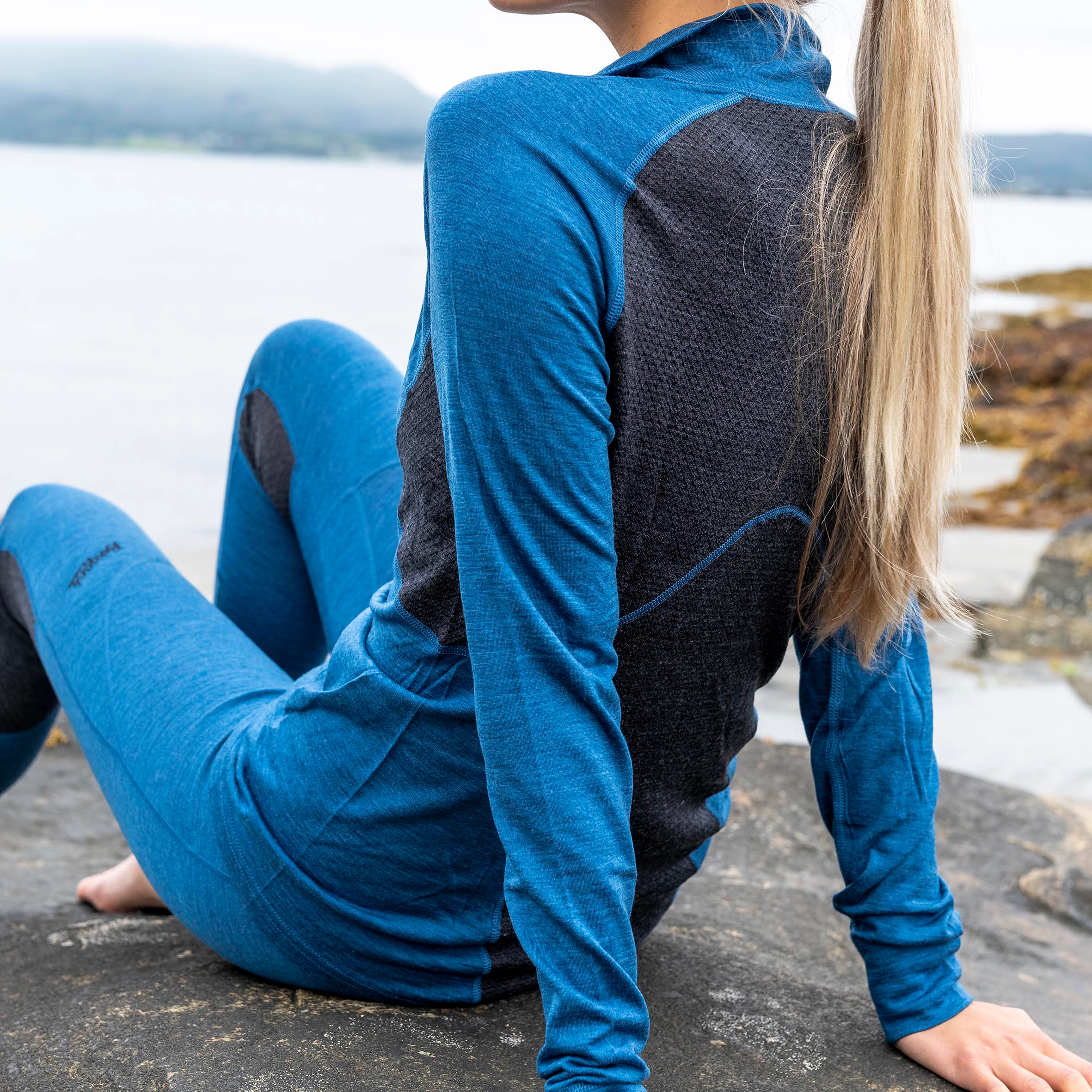 Inner:Pure W Half Zip