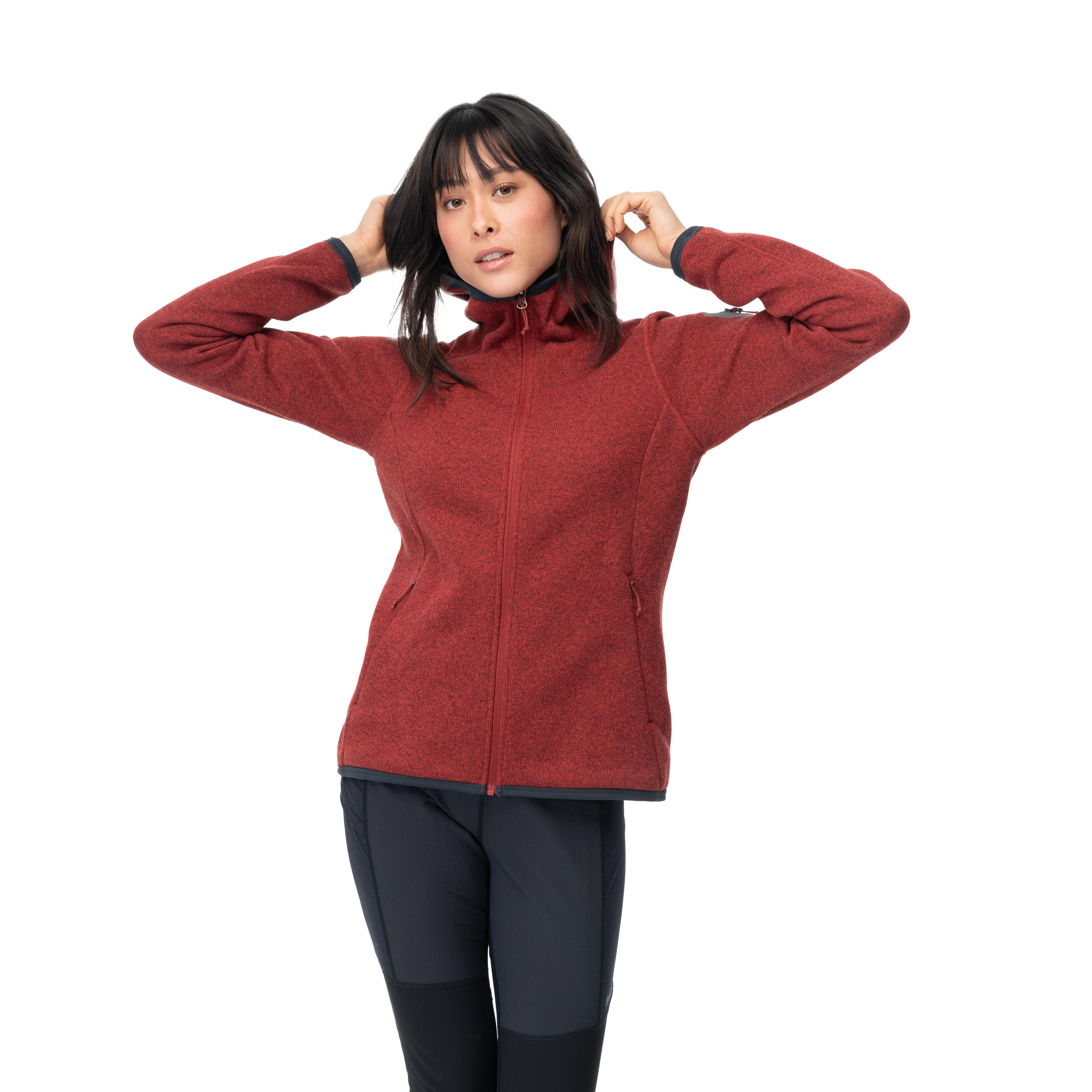 Kamphaug Knitted W Hoodie