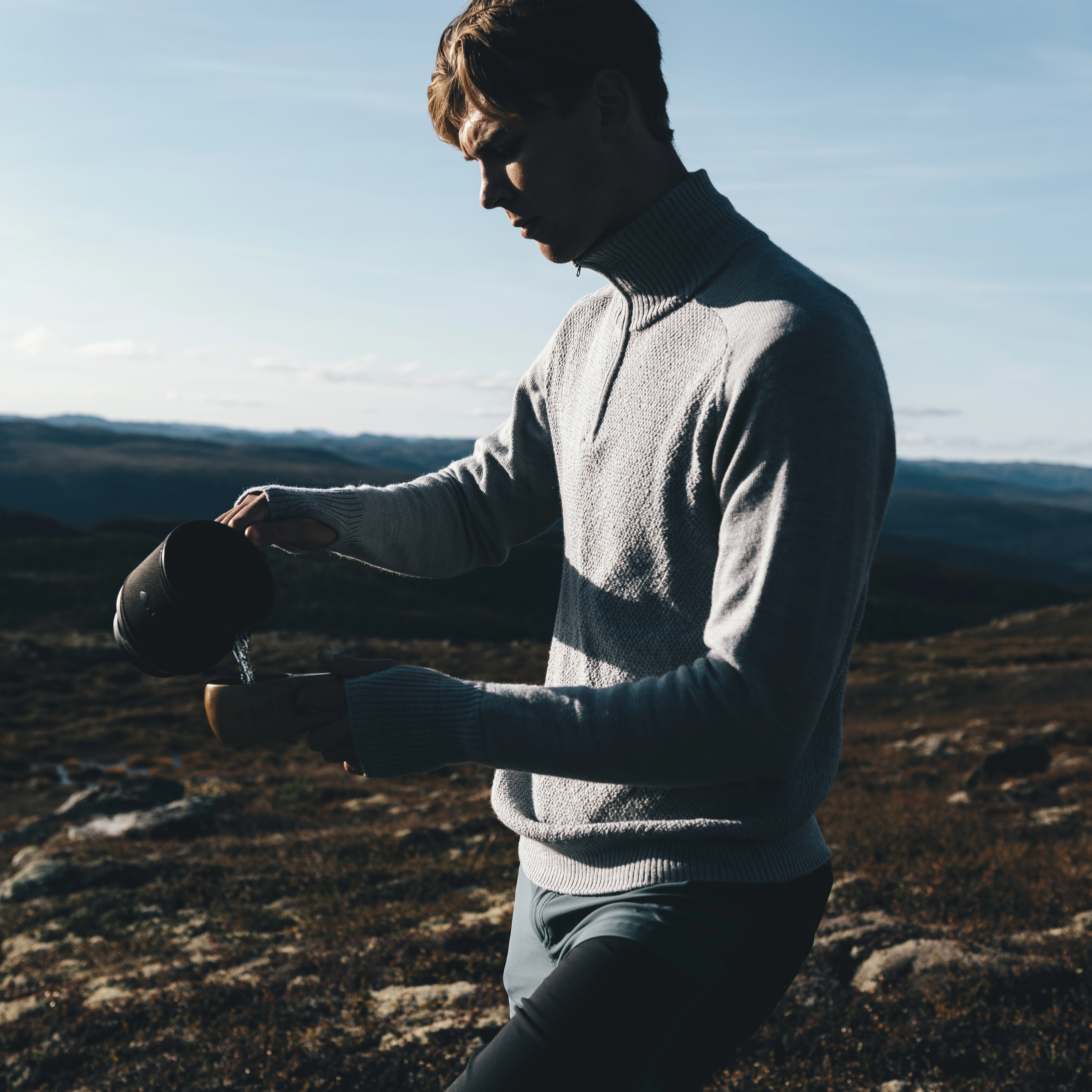 Y MountainLine Wooltech Midlayer Jacket Men