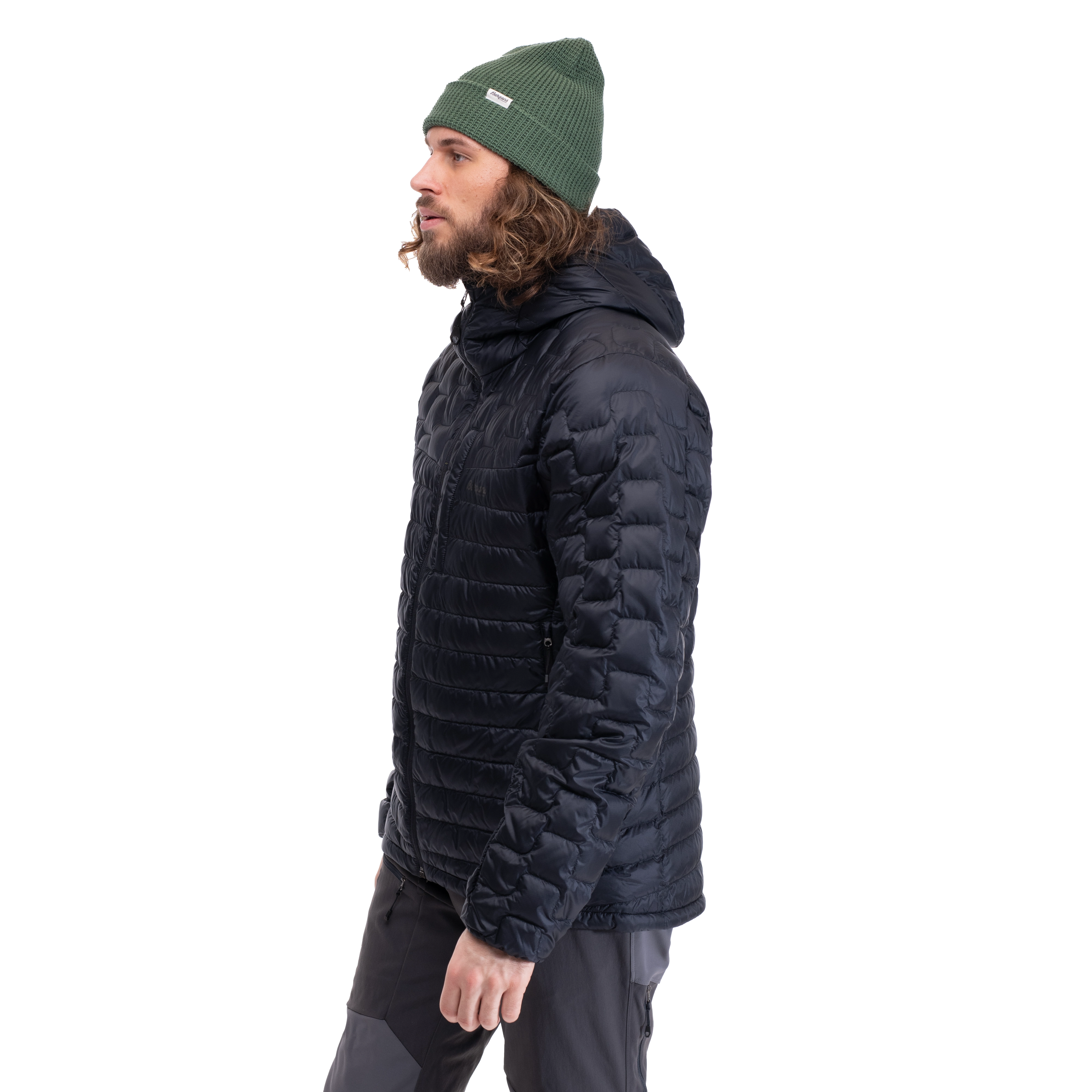 Magma Light Down Jacket w/Hood Men