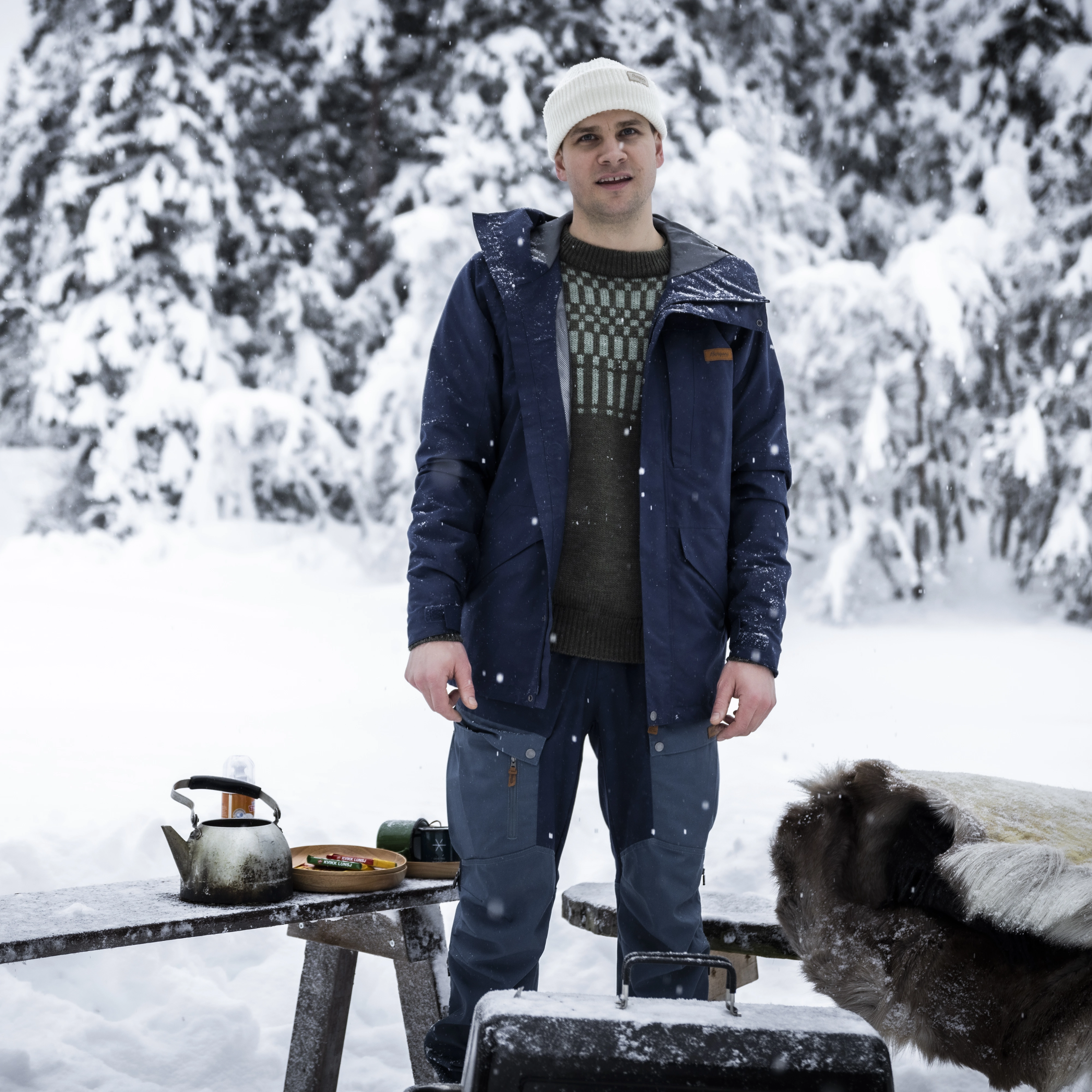 Y MountainLine Hybrid Softshell Pants Men