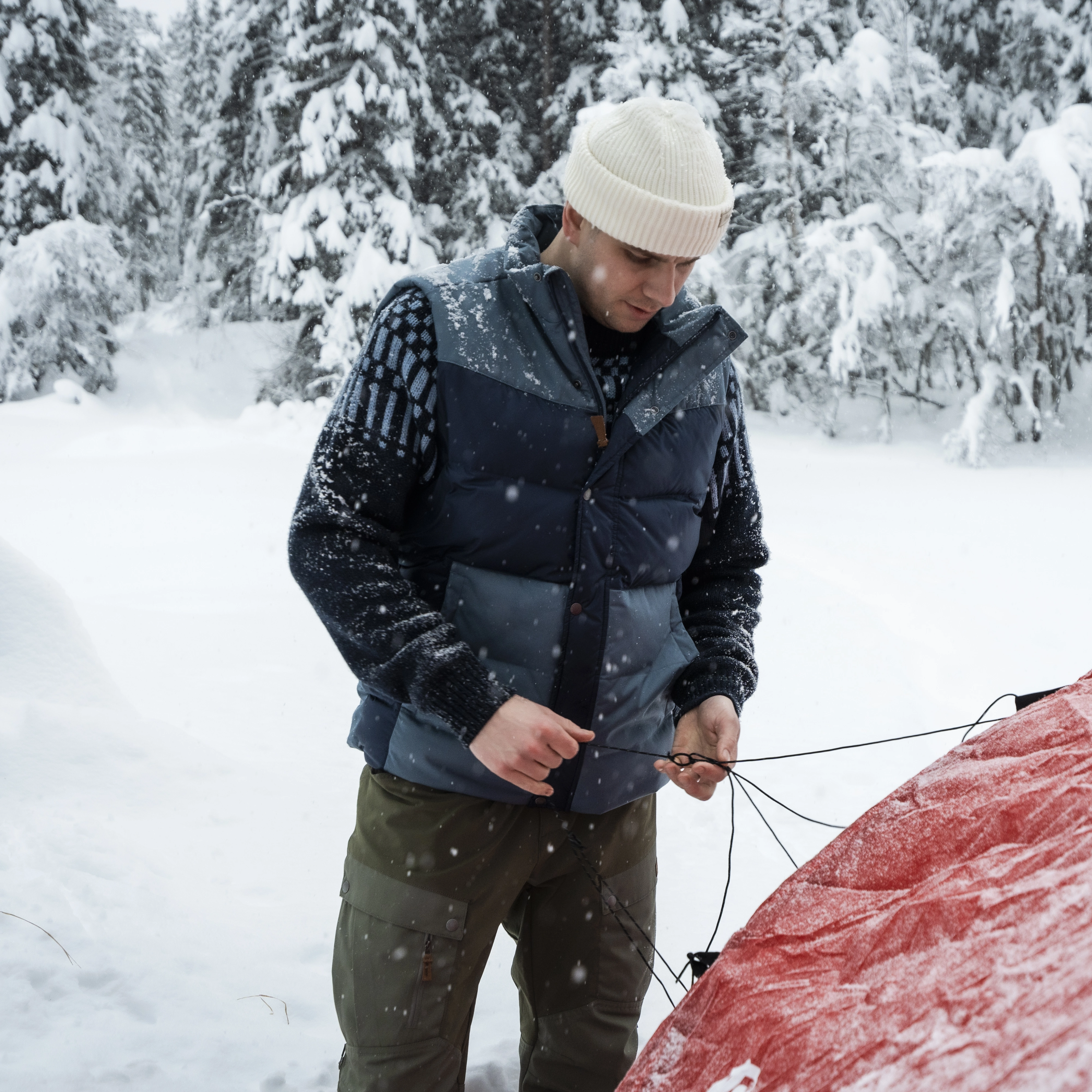 Rabot Fleece Lined Wool Beanie