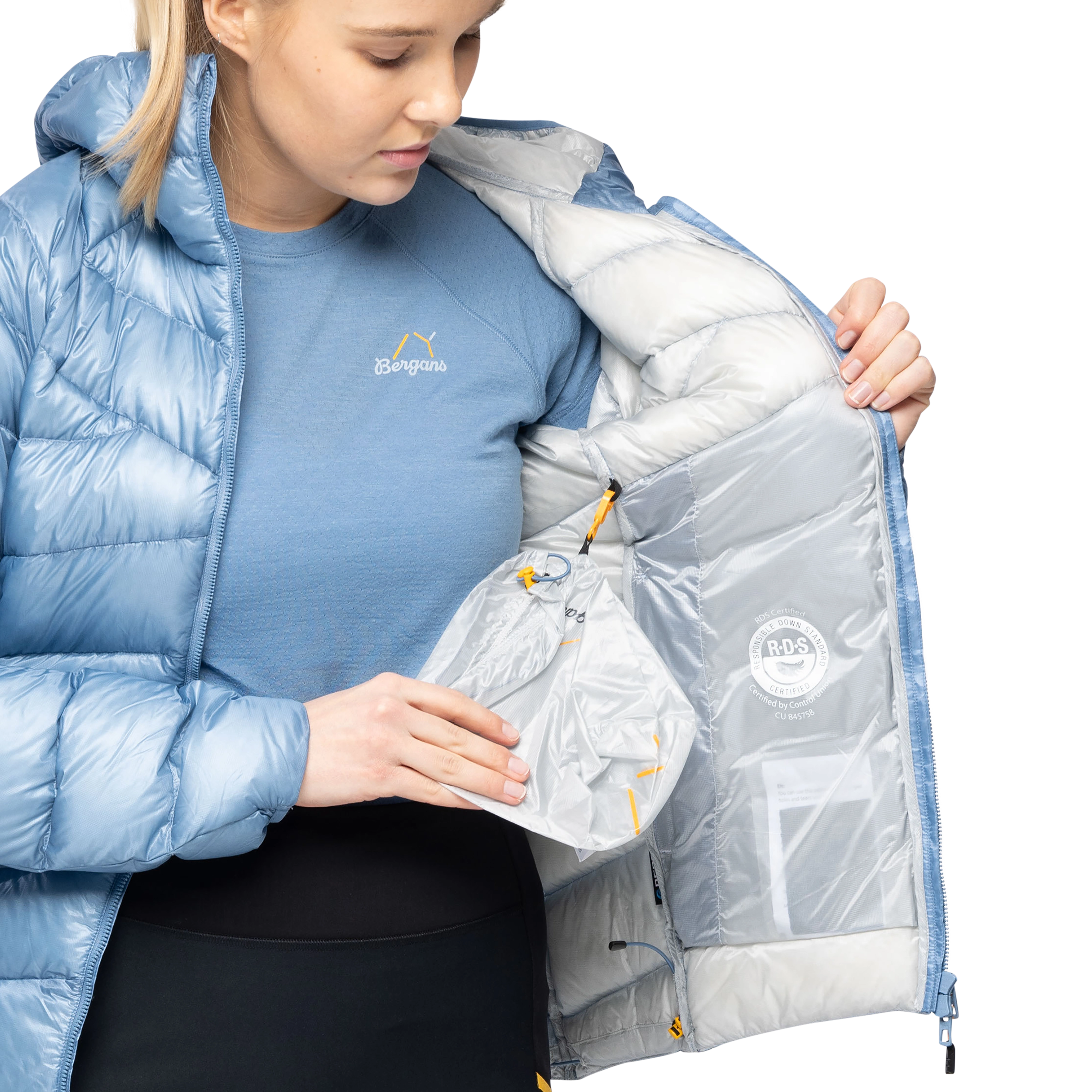 Y LightLine Weightless Down Jacket Hood Women