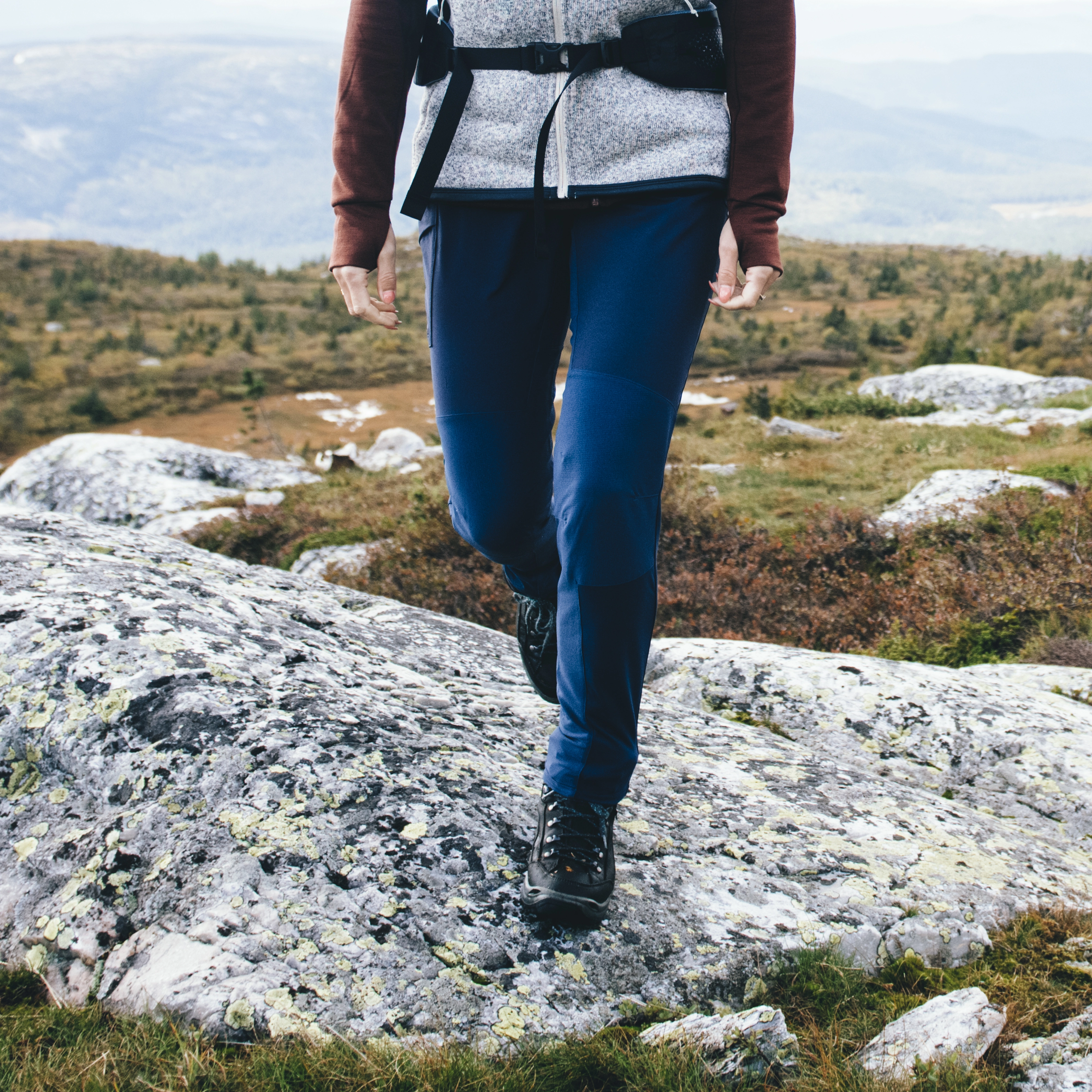 Inner:Pure W Half Zip