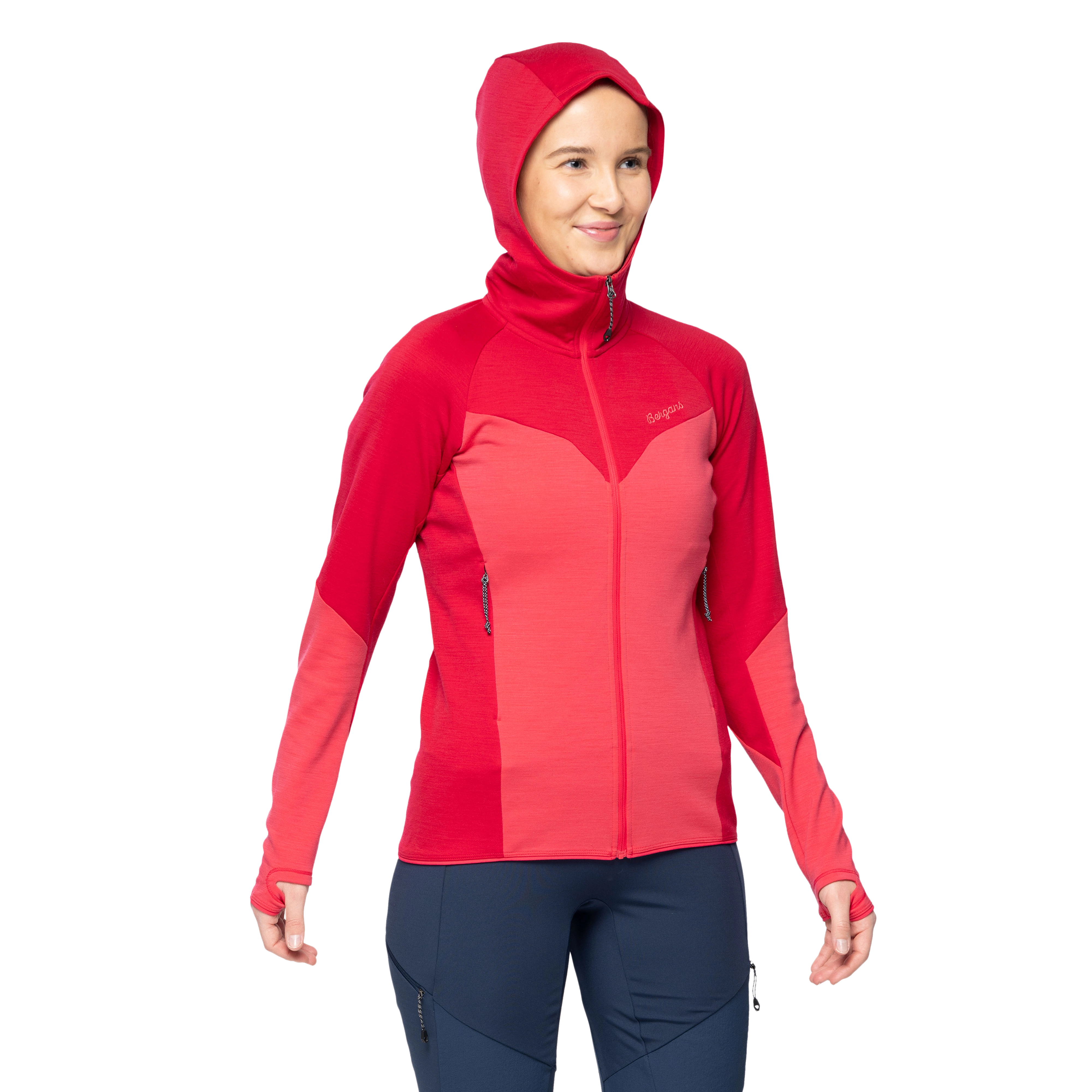 Tind Merino Hood Jacket Women