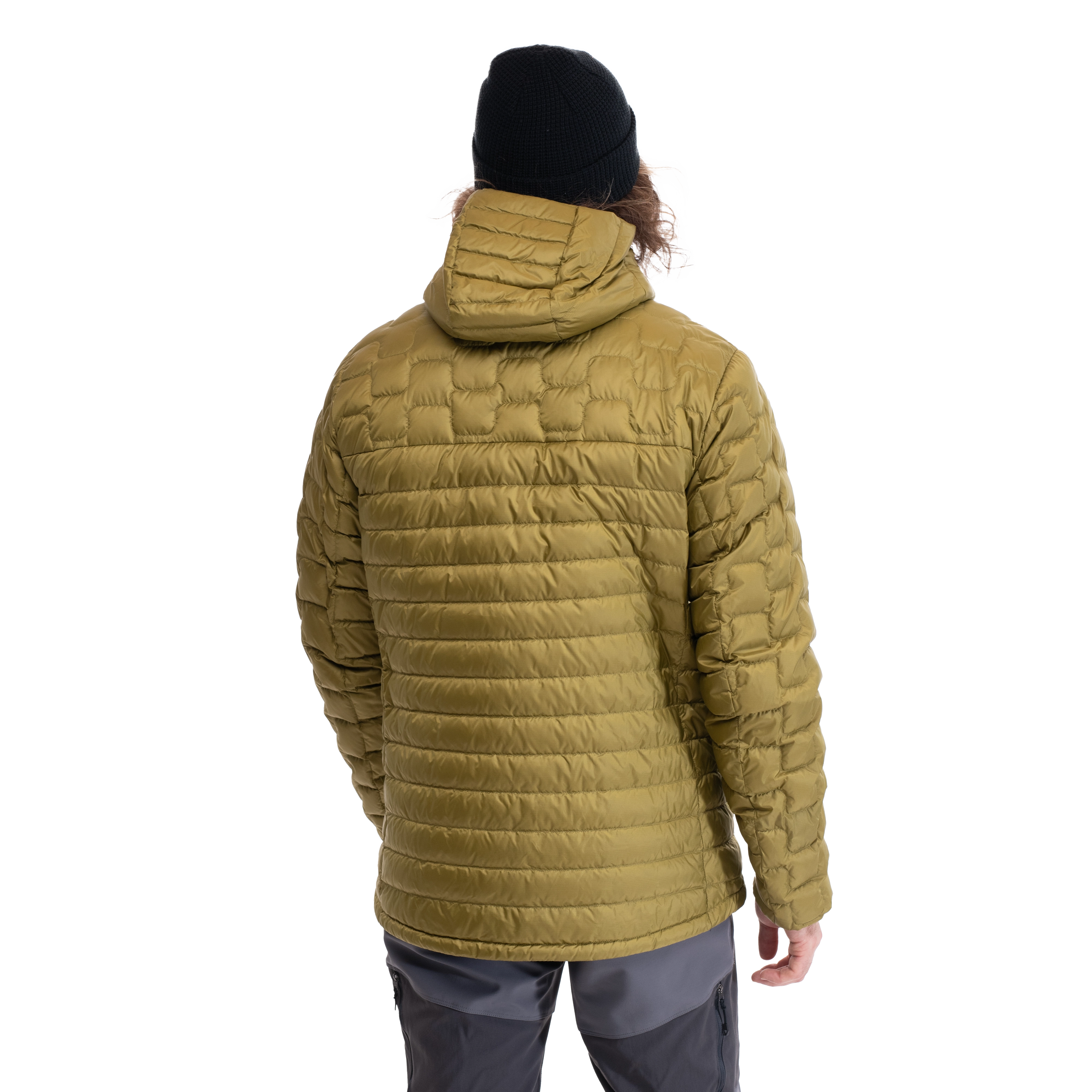 Magma Light Down Jacket w/Hood Men