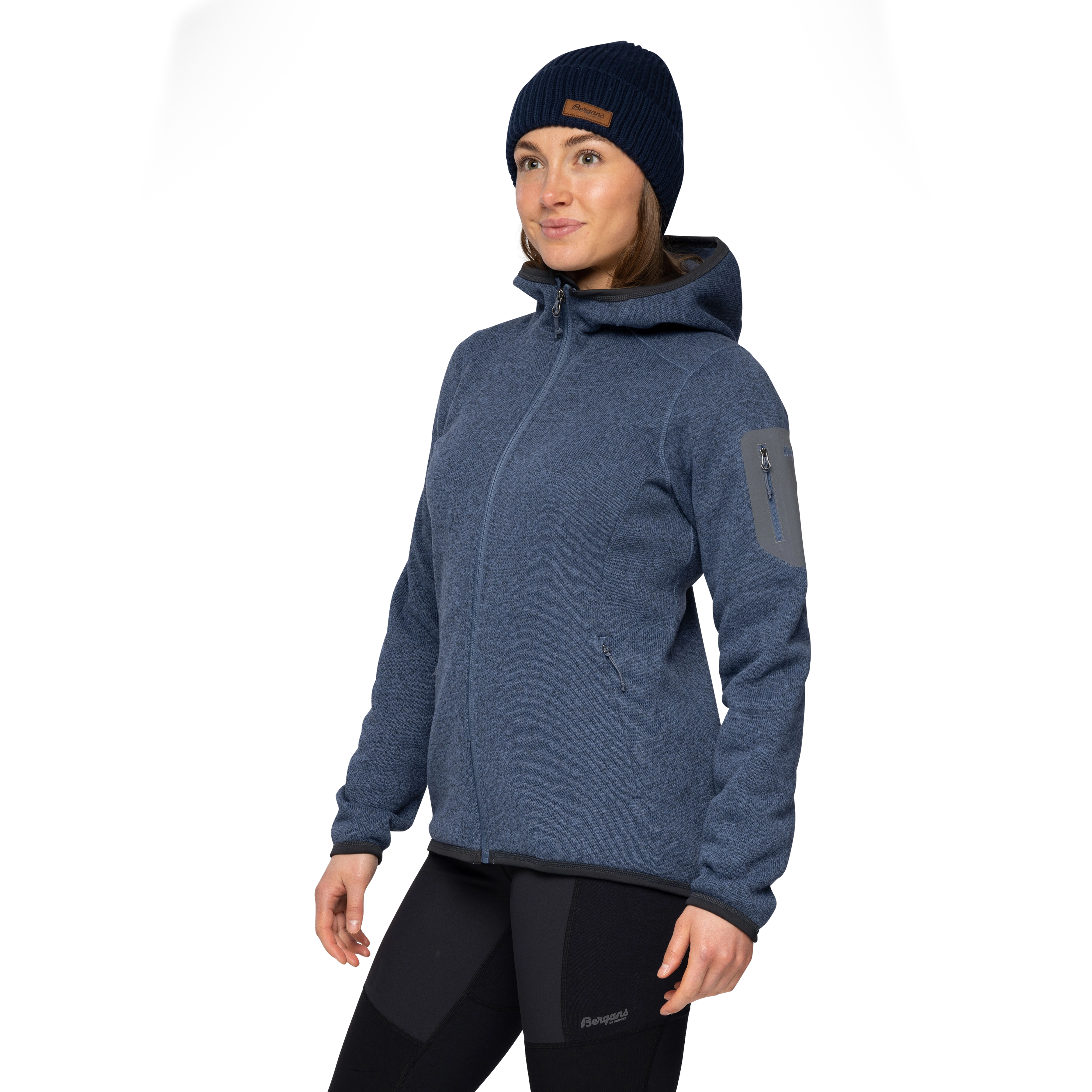 Kamphaug Knitted W Hoodie