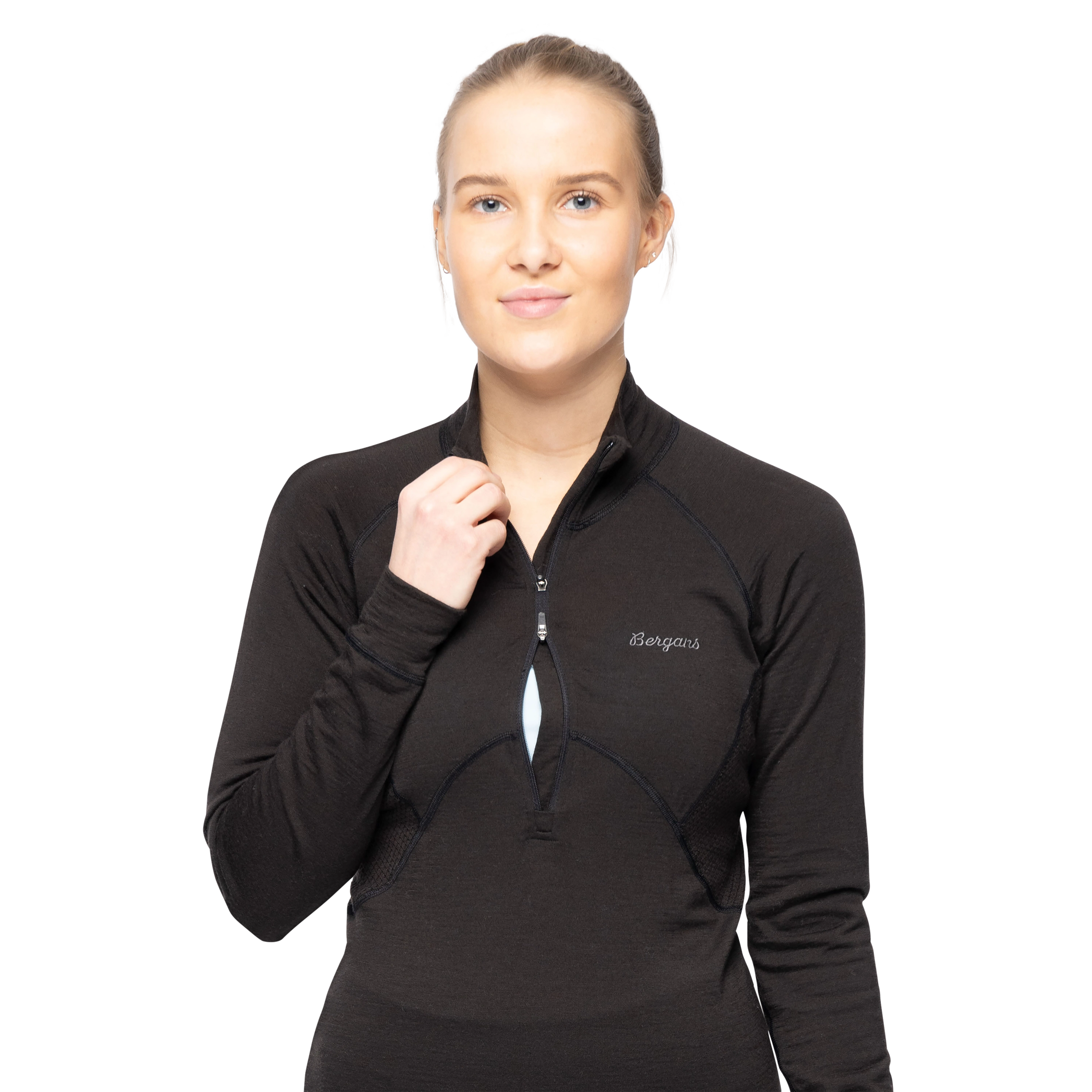 Inner:Pure Merino Half Zip Women