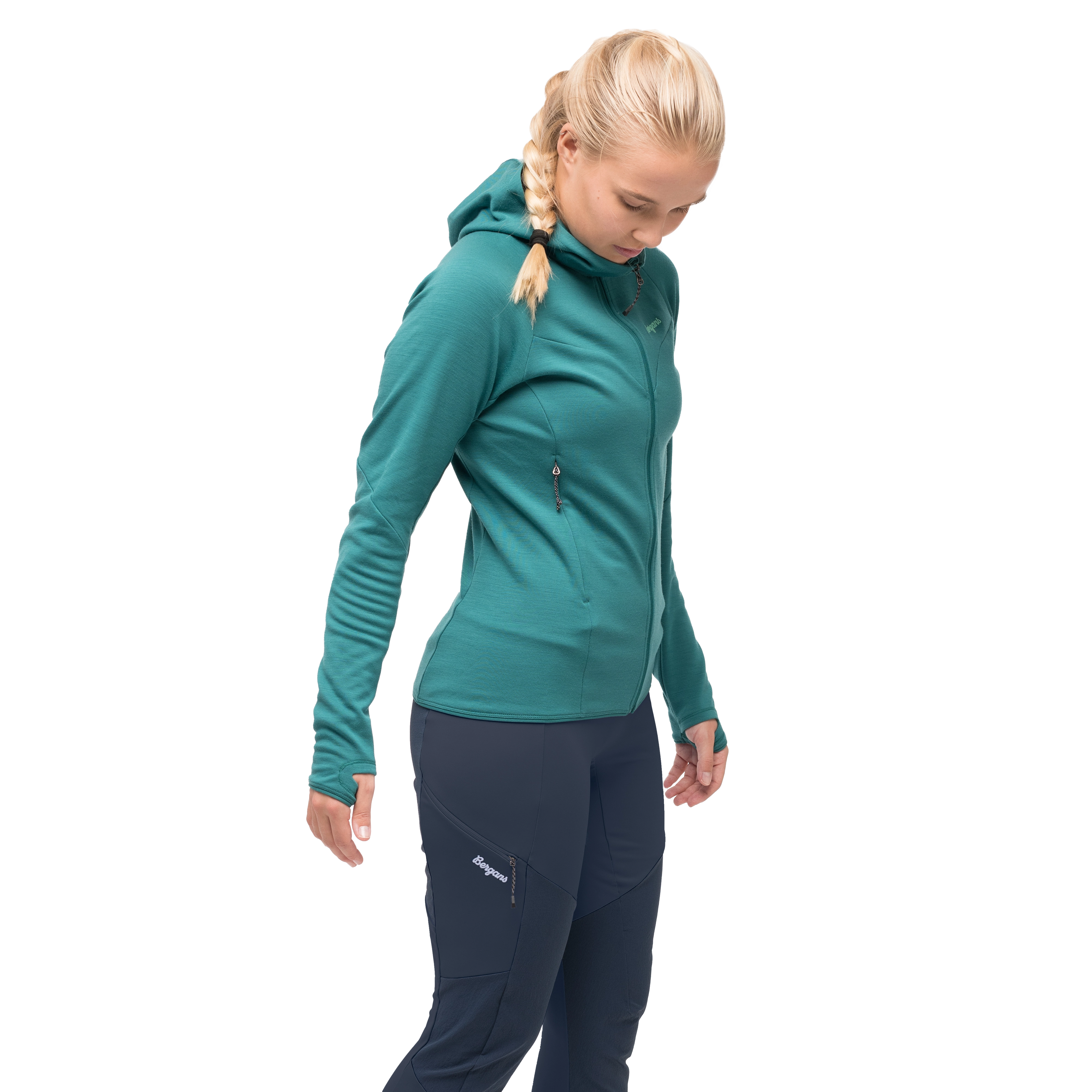 Tind Merino Hood Jacket Women