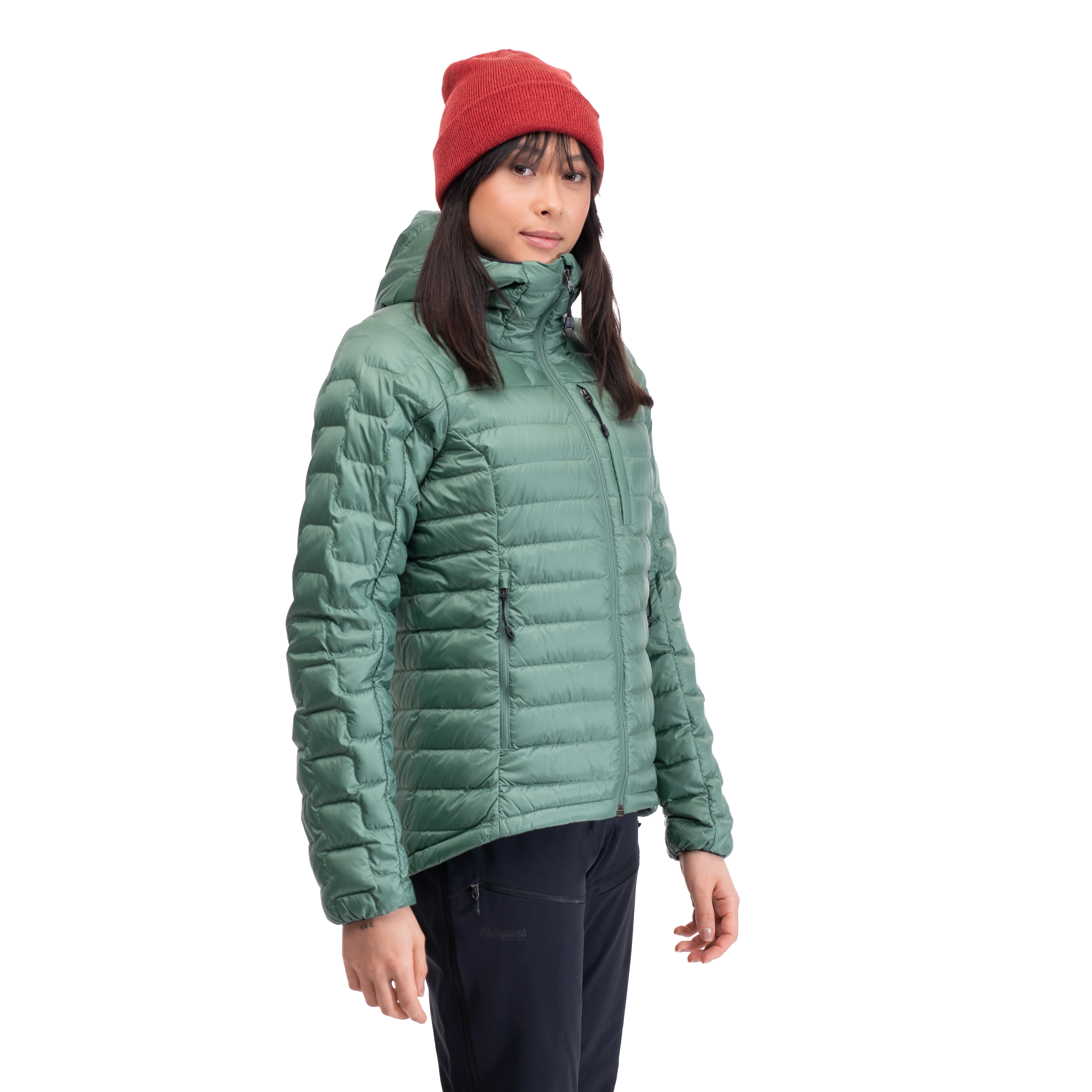 Magma Light Down Jacket w/Hood Women