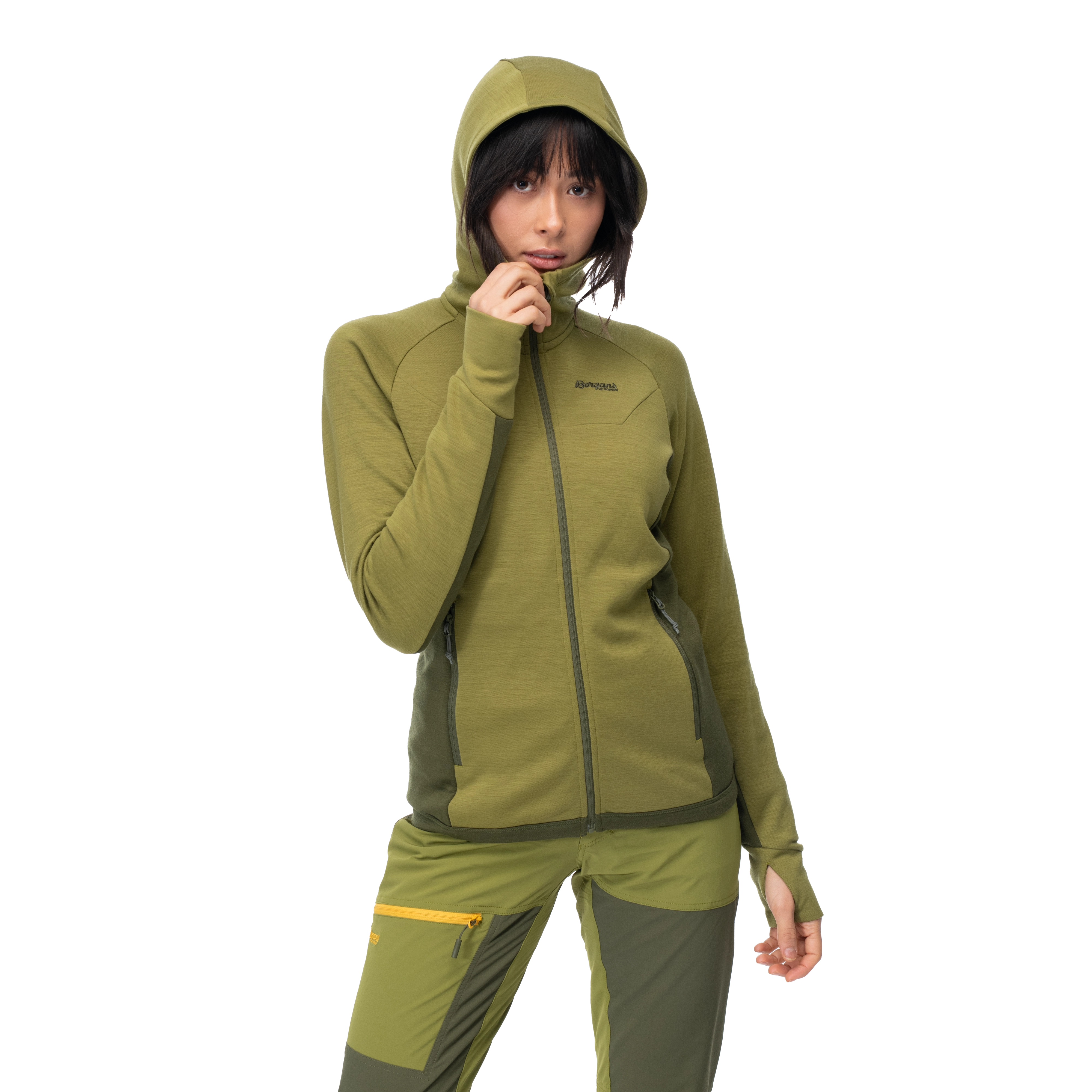 Cecilie Wool Hood Jacket