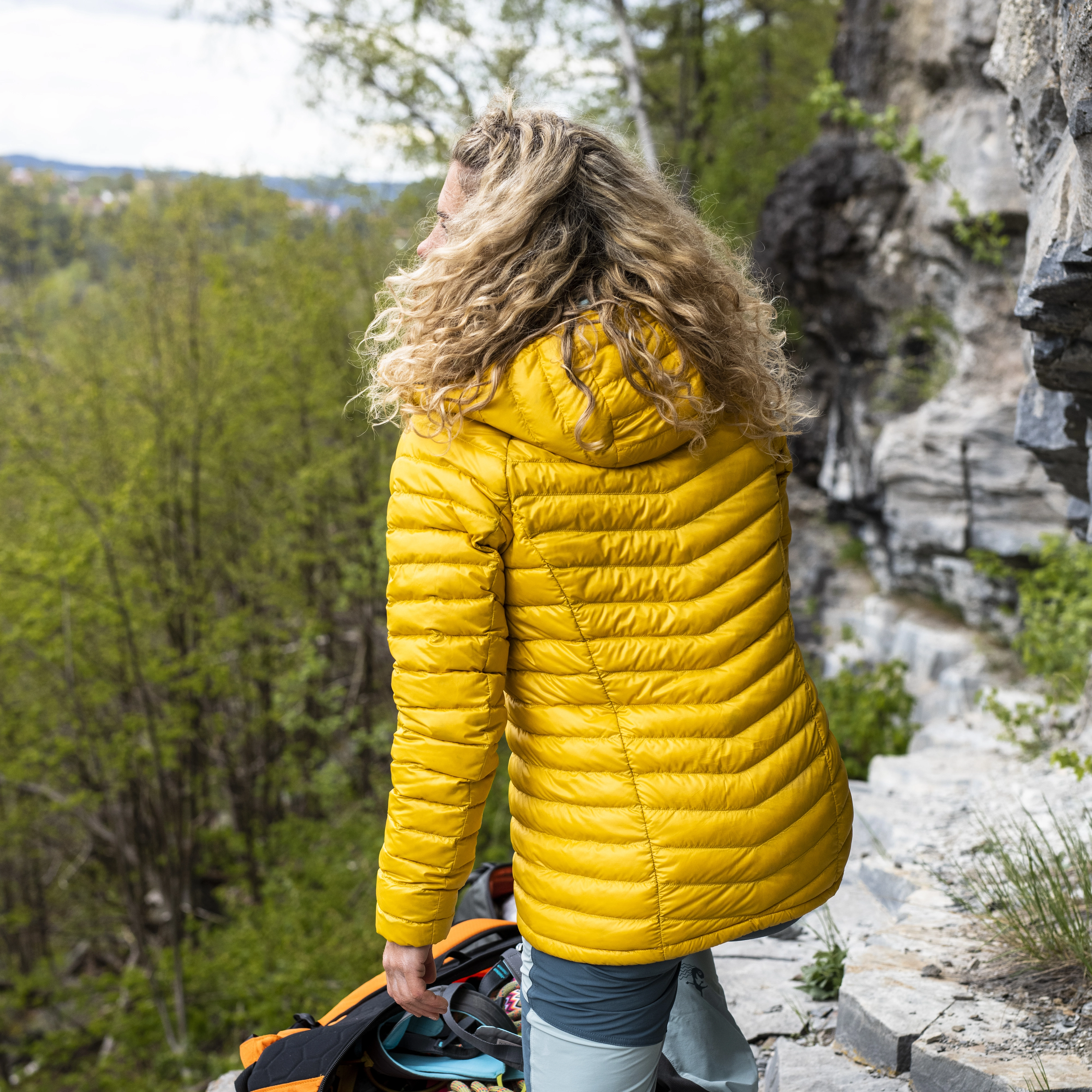 Cecilie Down Light Anorak