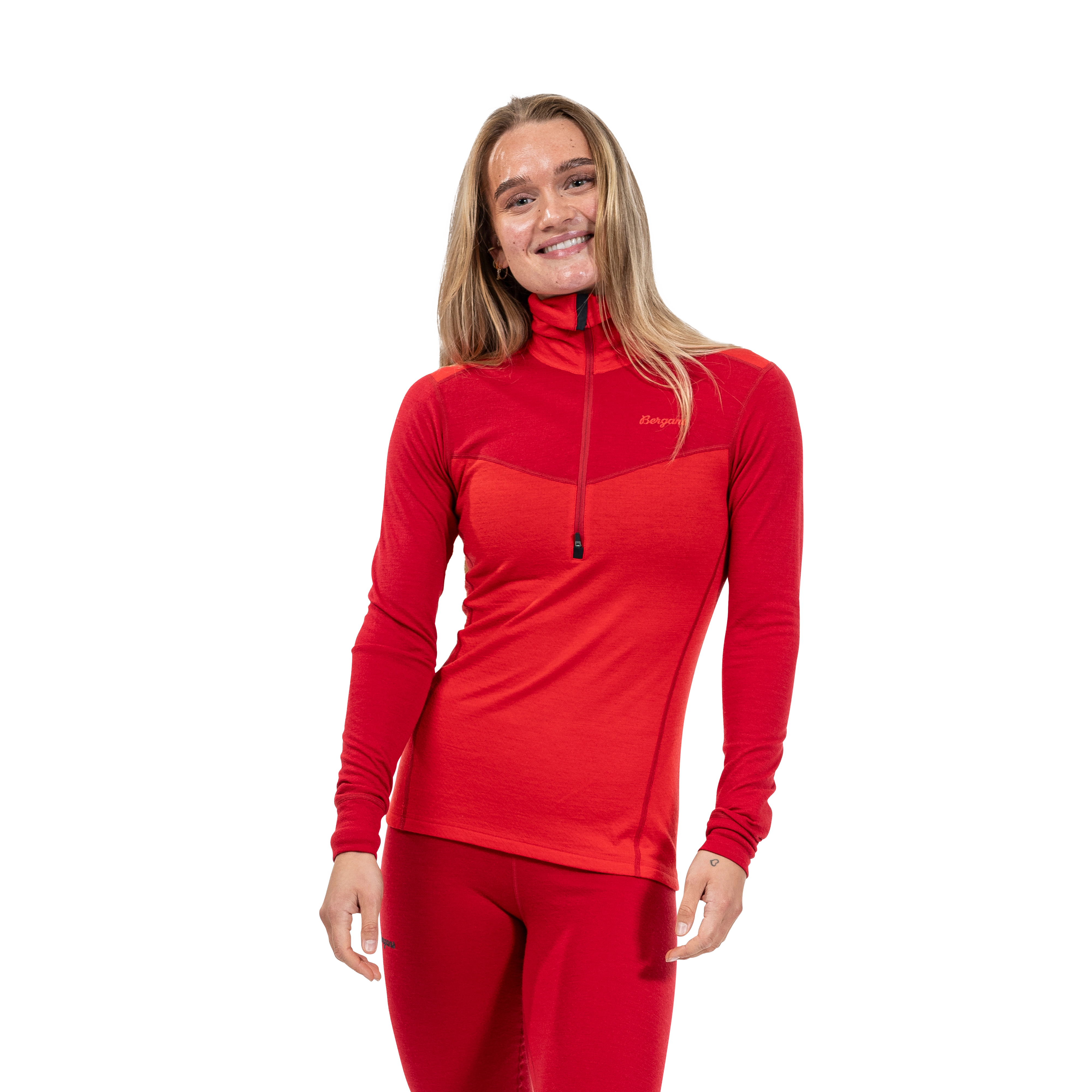 Inner:Pure Merino Half Zip Women