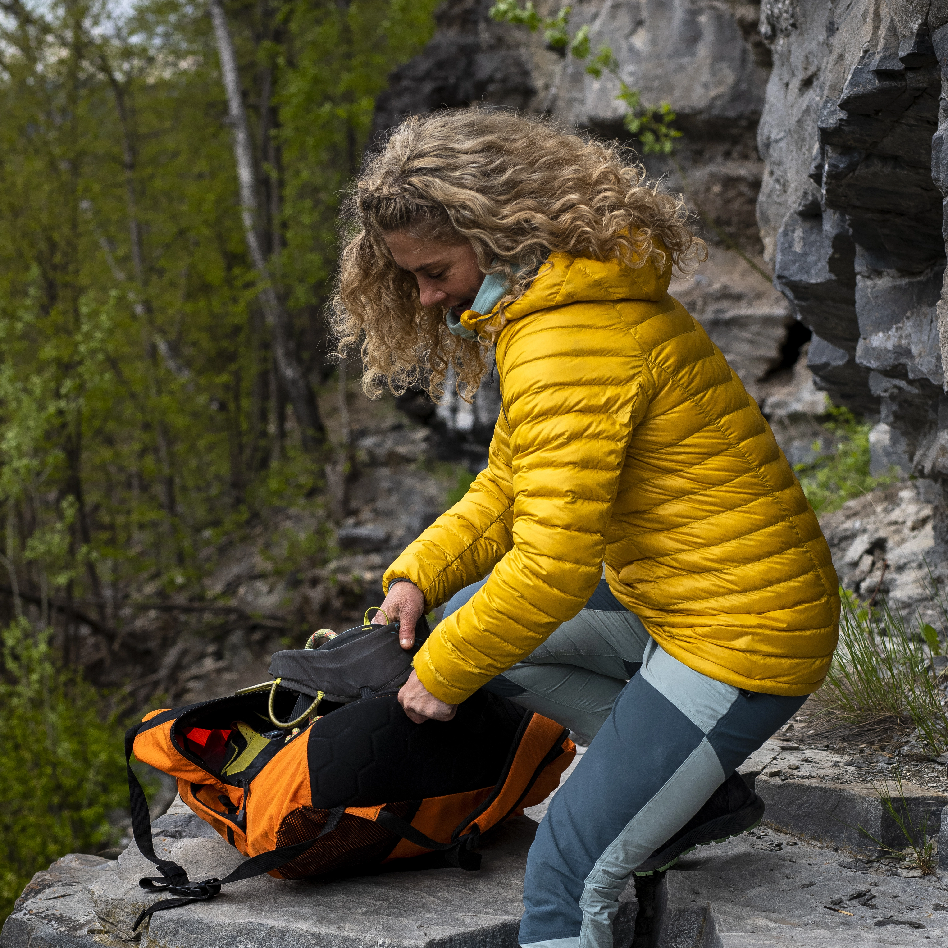 Cecilie Down Light Anorak