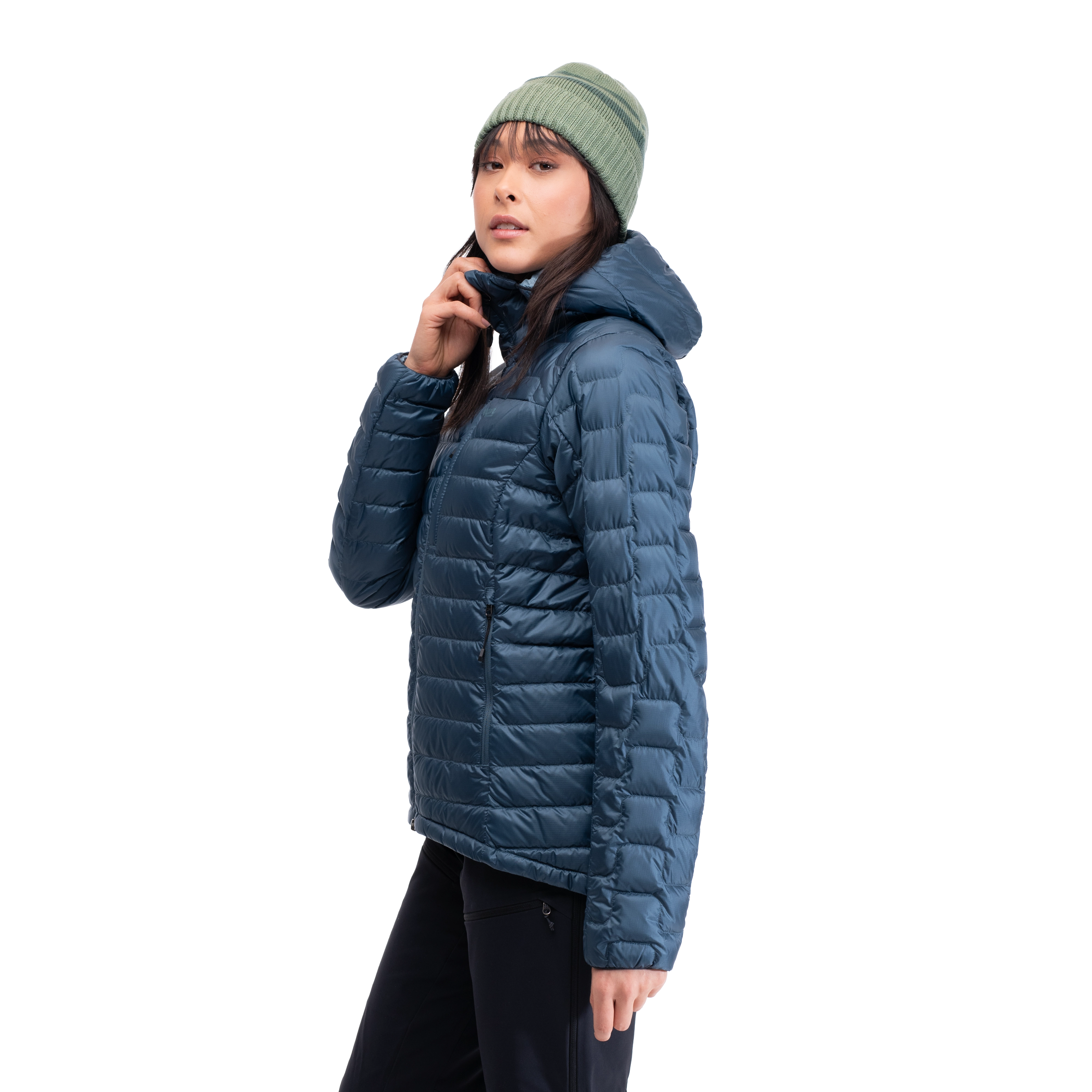 Magma Light Down Jacket w/Hood Women