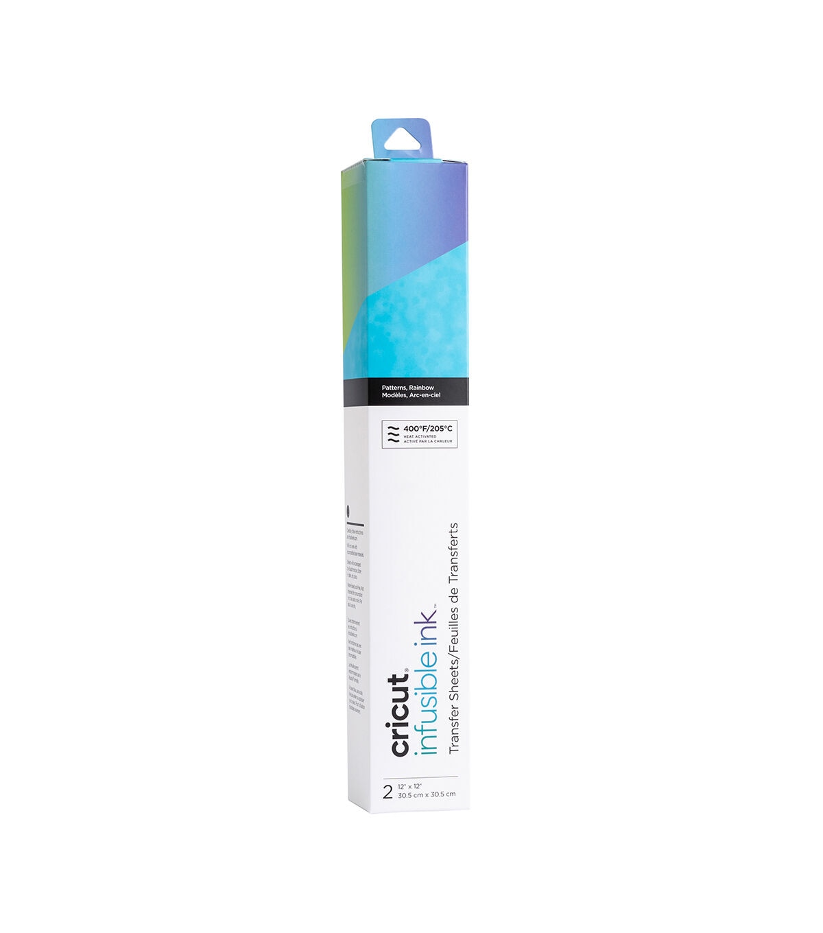 Cricut 12 x 12 Rainbow Infusible Ink Transfer Sheets 2ct