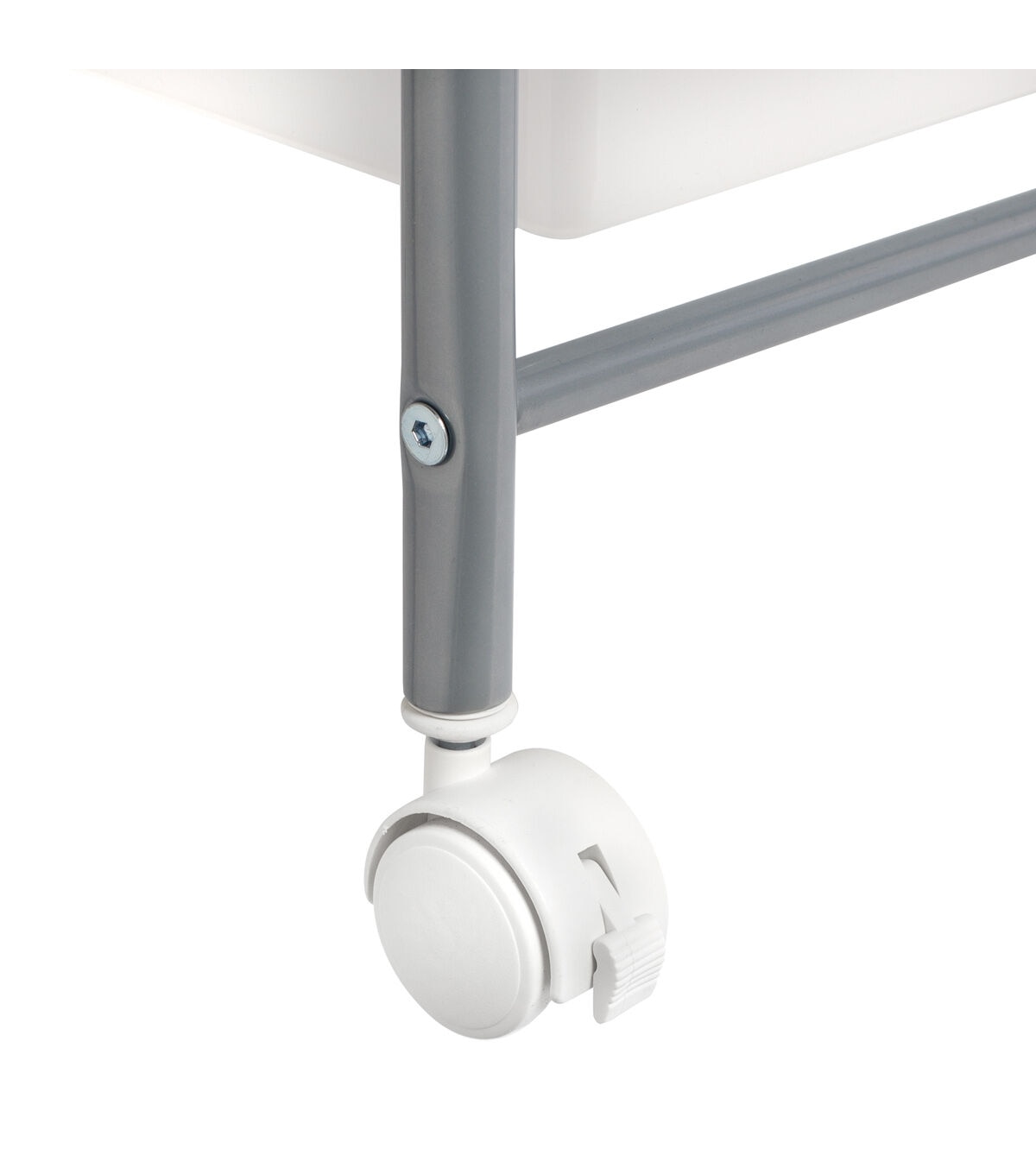 37 Steel Rolling Storage Cart With Clear Plastic 5 Drawers by Top Notch