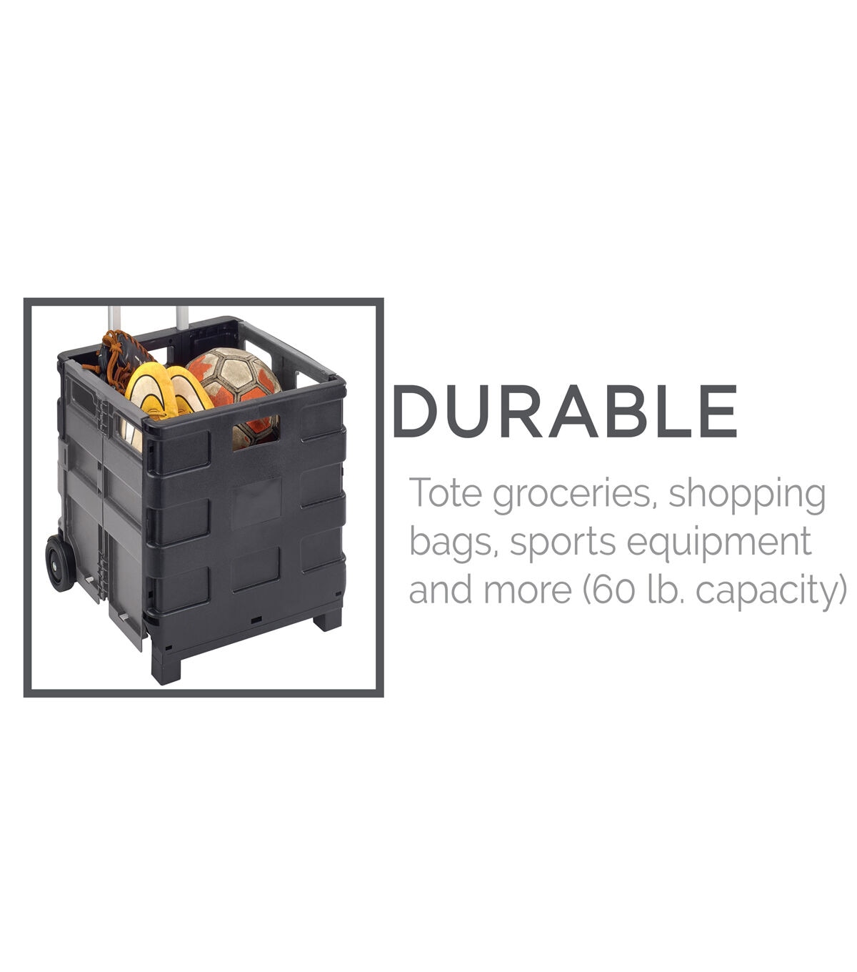 Simplify 16.5 x 14.5 Collapsible Utility Cart