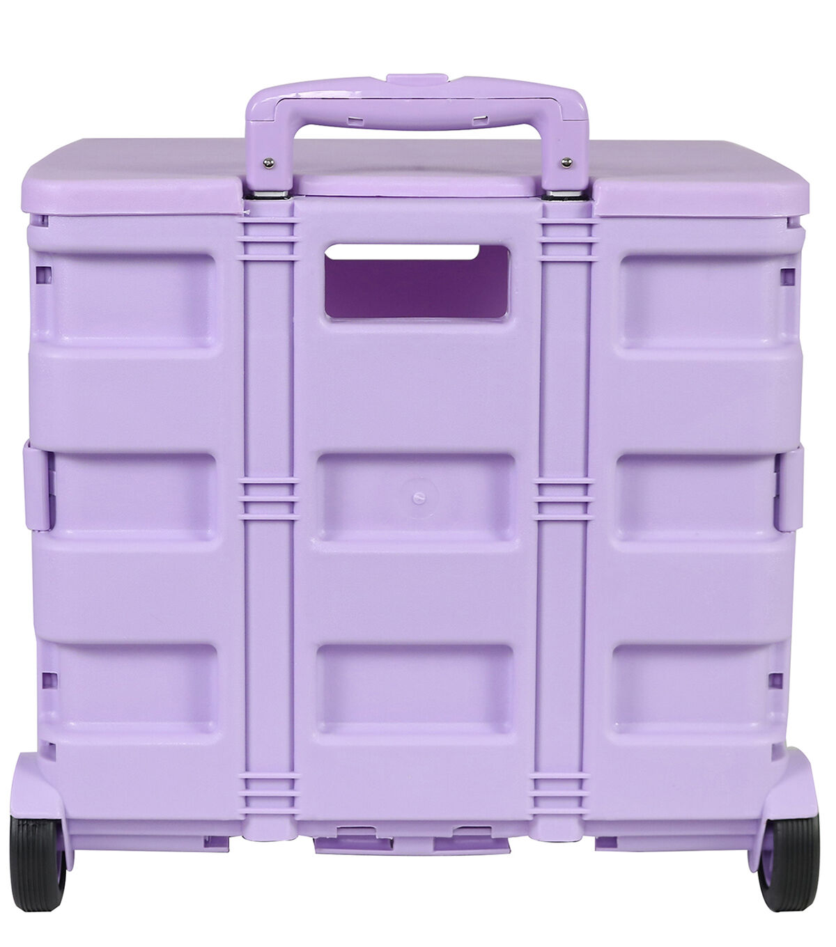 Everything Mary 16 Purple Plastic Collapsible Cart Organizer