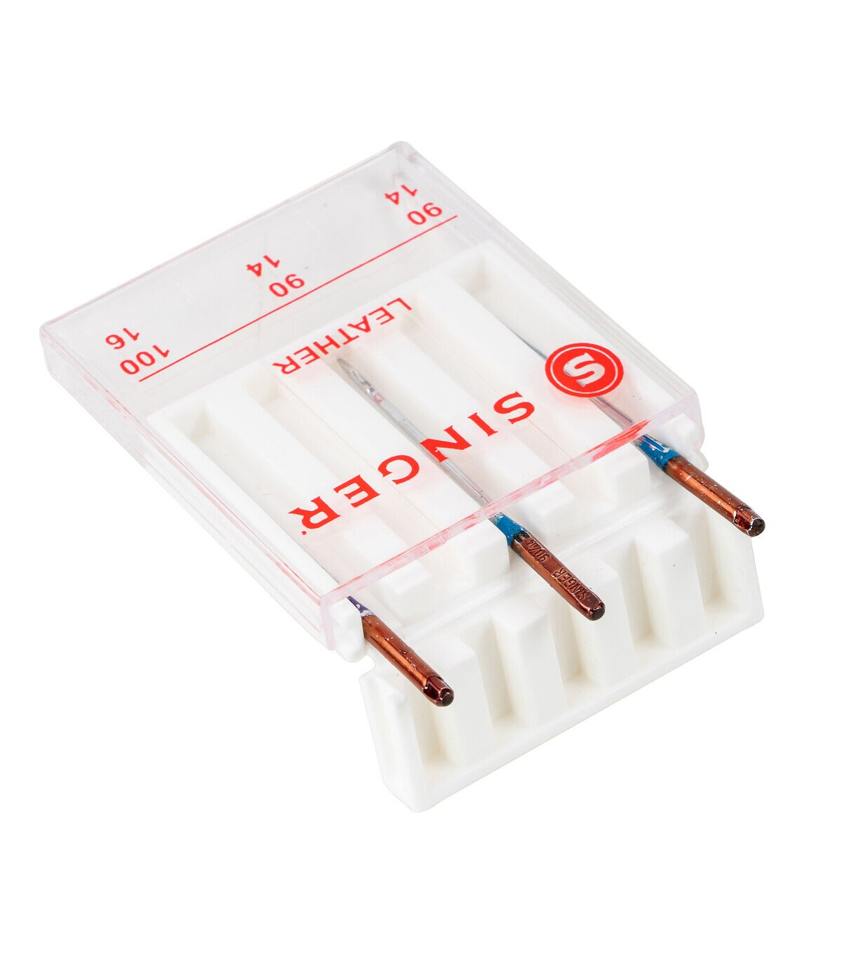SINGER Leather Machine Needles Assorted Sizes 3ct