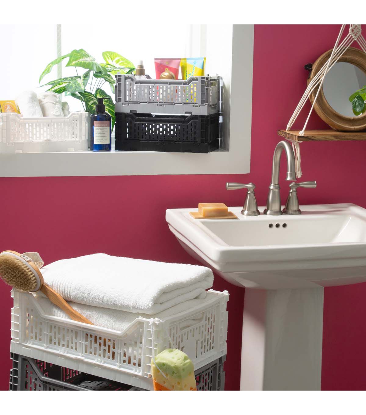 Simplify Collapsible Storage Crate in Black