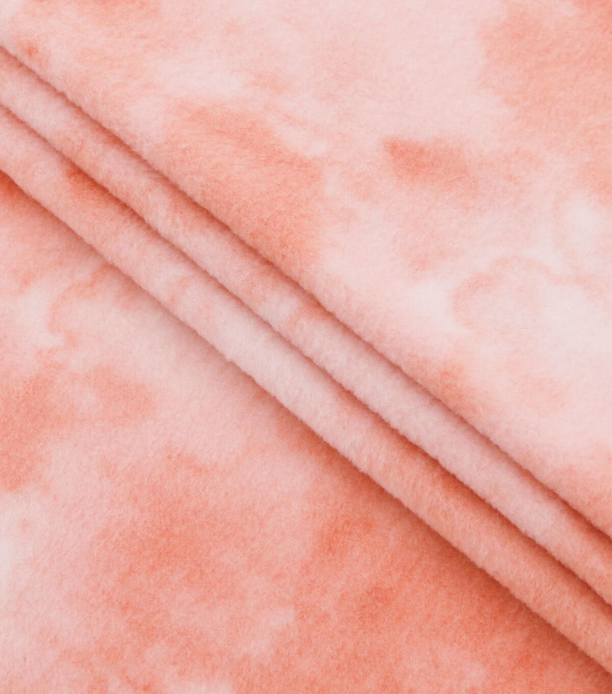 Pink Tie Dye Anti Pill Fleece Fabric