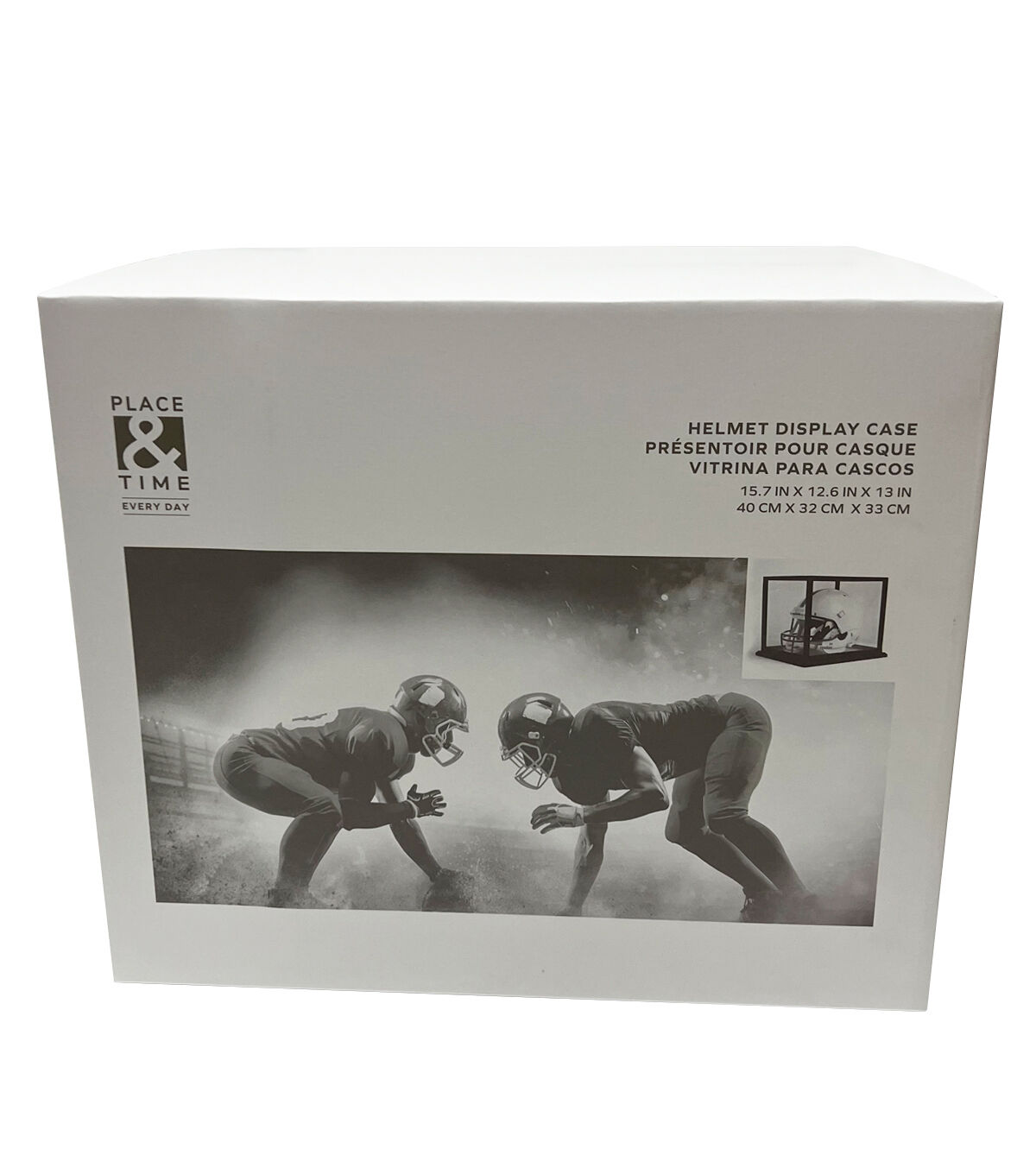 16 x 13 Acrylic Helmet Display Case by Place & Time