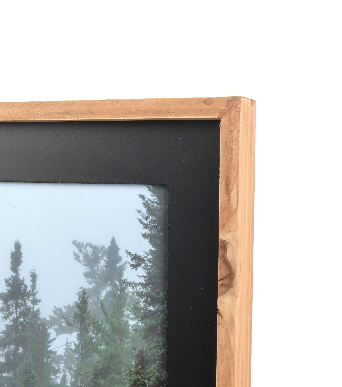 11 x 14 Matted to 8 x 10 Summit Black Portrait Frame by Hudson 43