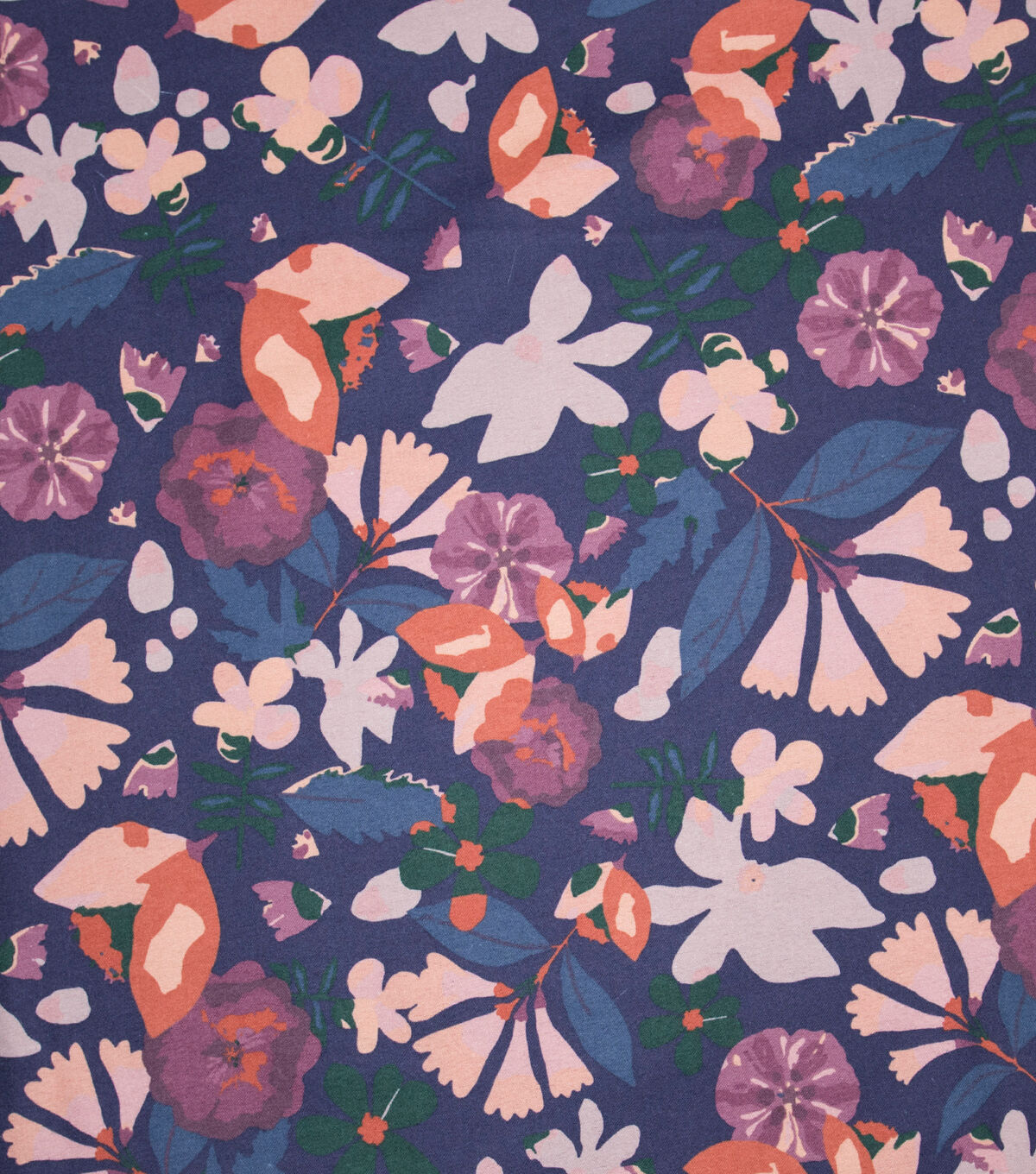 Super Snuggle Watercolor Floral Flannel Fabric