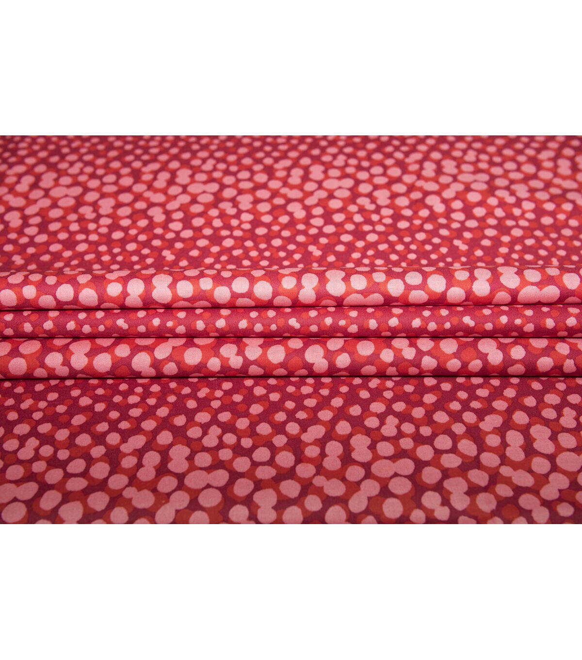 Red Tonal Dots Quilt Cotton Fabric by Keepsake Calico